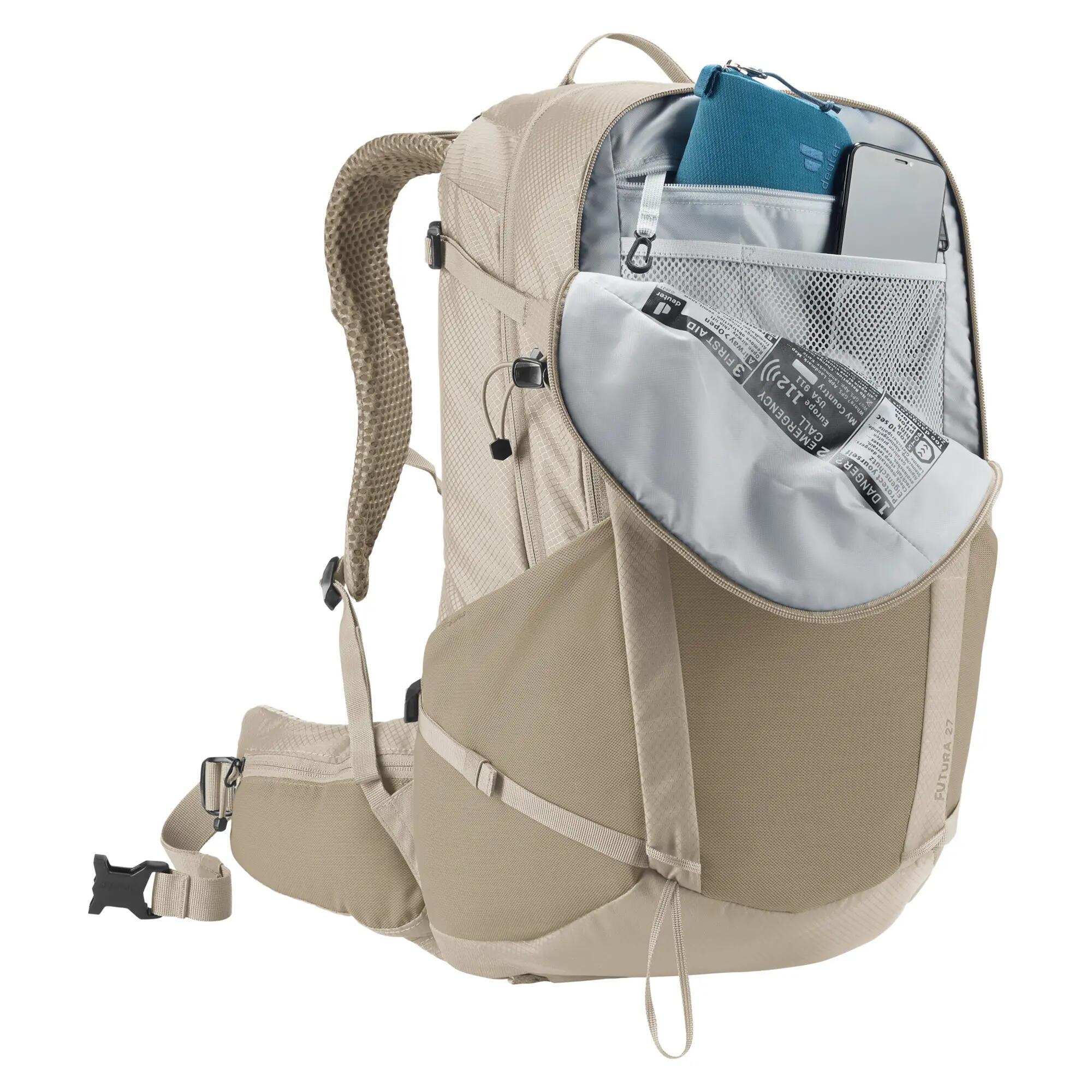 Herren - Wandern - Rucksack - belüftet, leicht - Futura 27 - greystone-alu 15/15