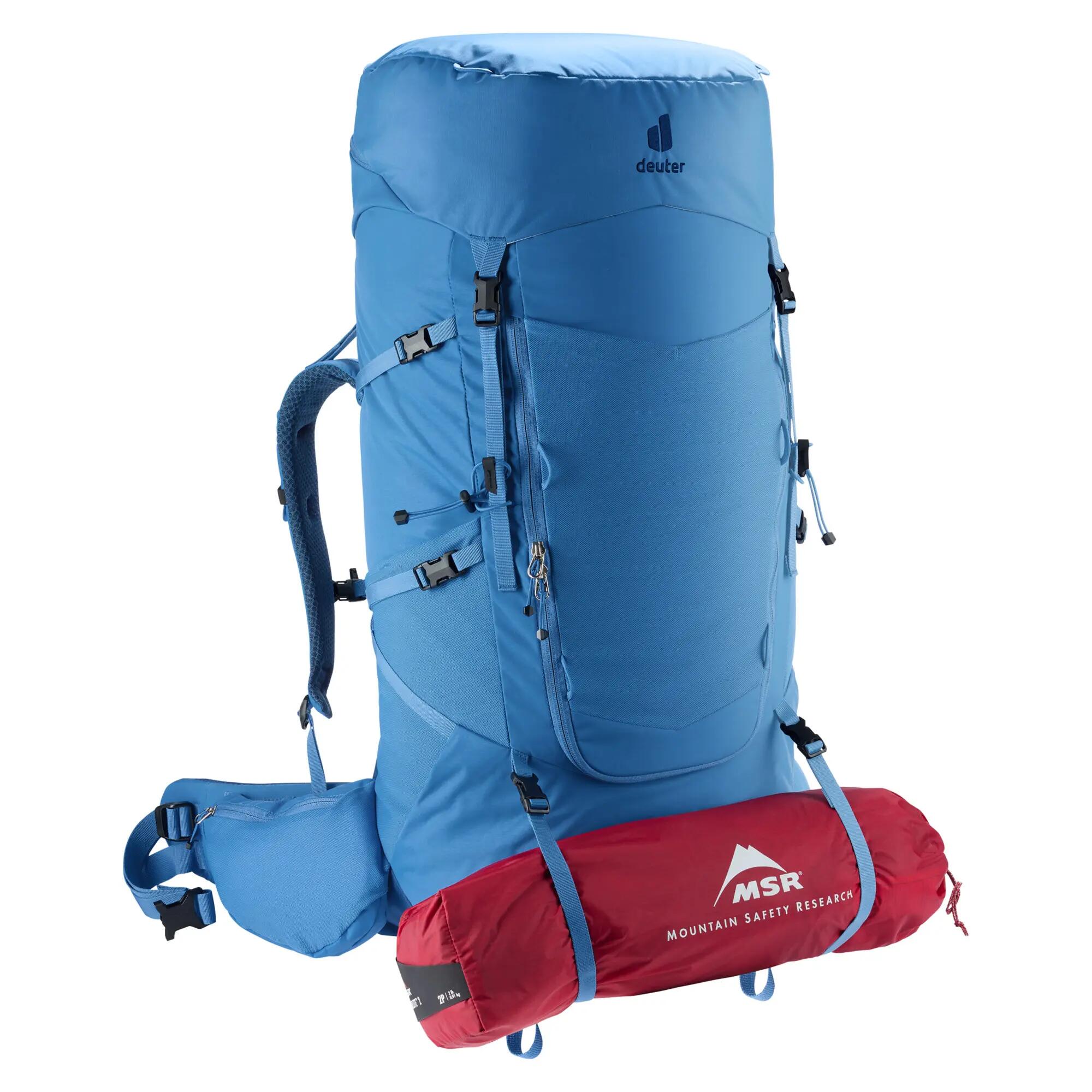 Zaino - trekking - regolabile, ventilato - aircontact core 70+10 12/13