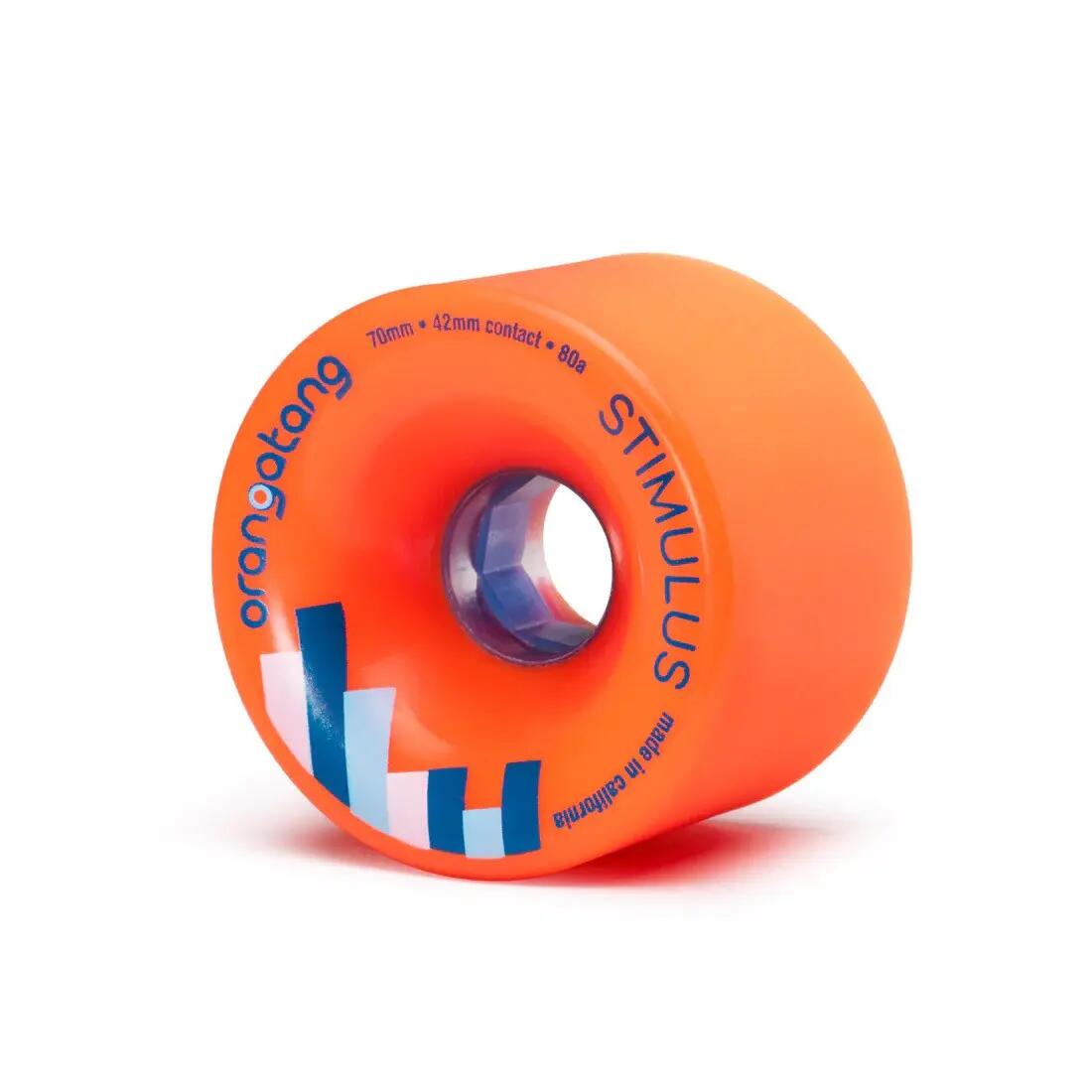 Ruedas Skateboard - Sk8 - Stimulus - 70 mm 80a - Orangatang 3/5