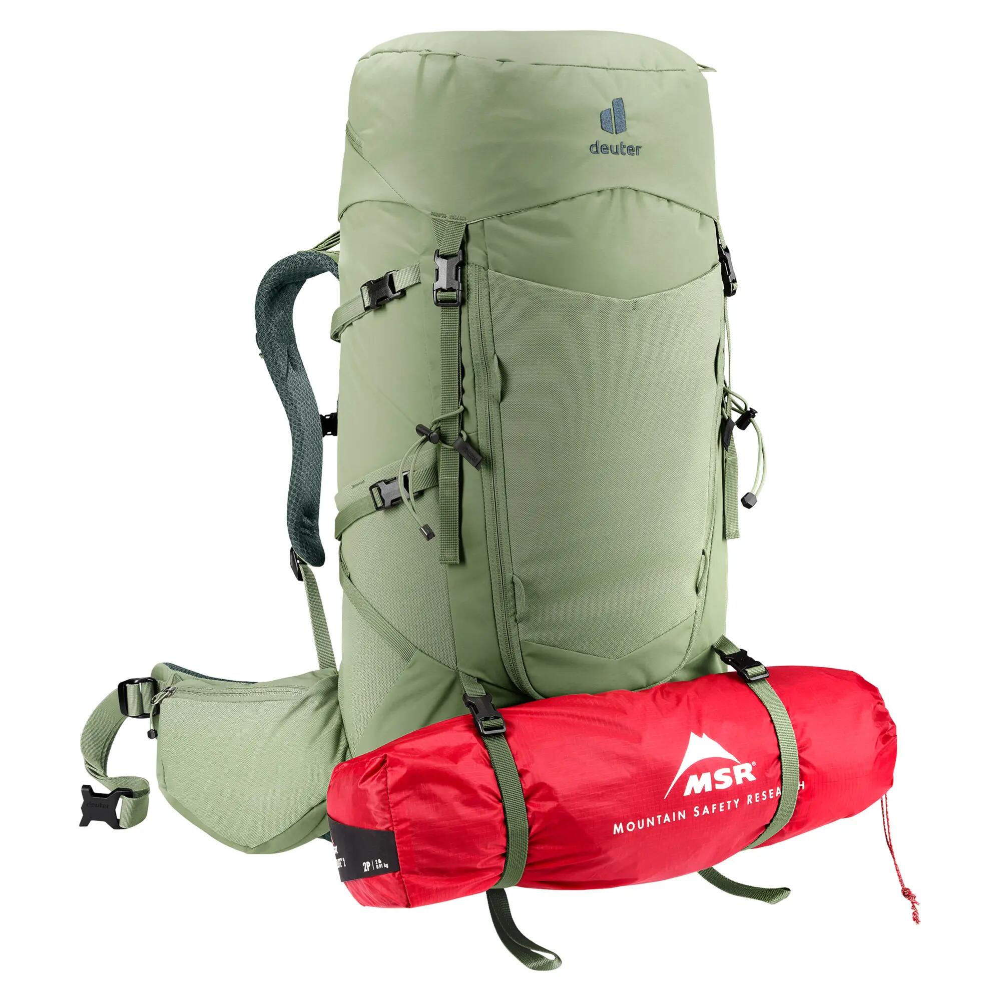 Damen - trekking - rucksack - belüftet - aircontact 45+10 sl 11/13