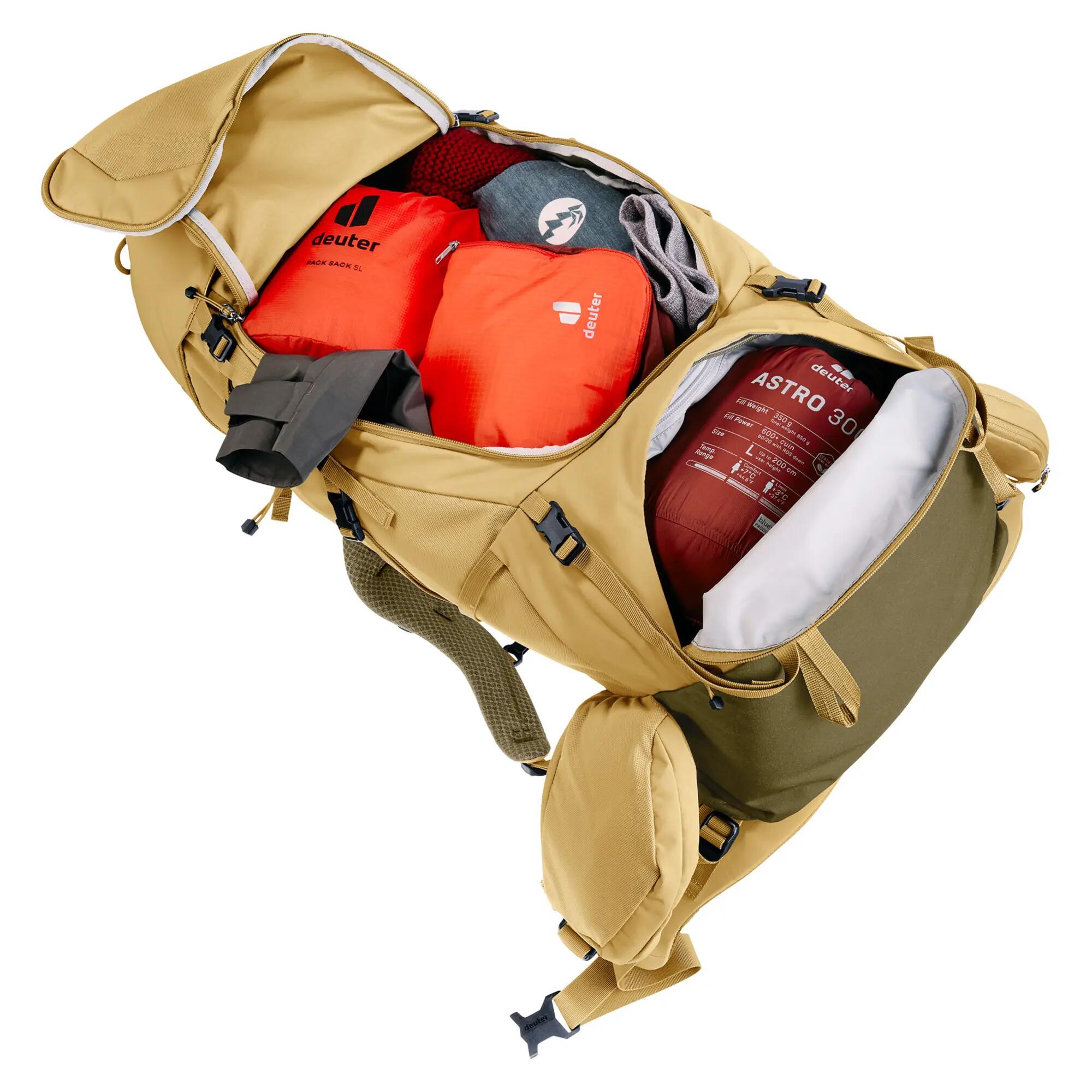 Deuter Damen Rucksack Aircontact Core 45+10 SL 3350226 2/13