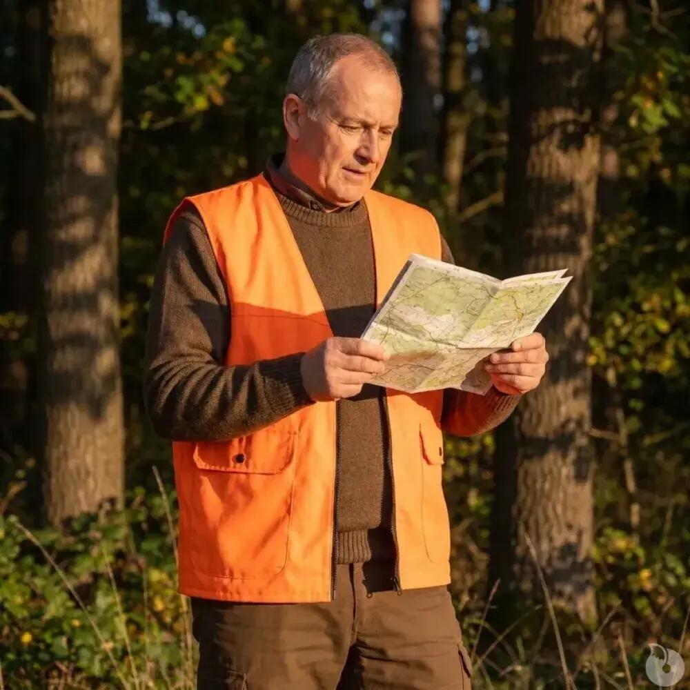 Gilet de sécurité Browning X-TREME TRACKER orange haute visibilité 5/5