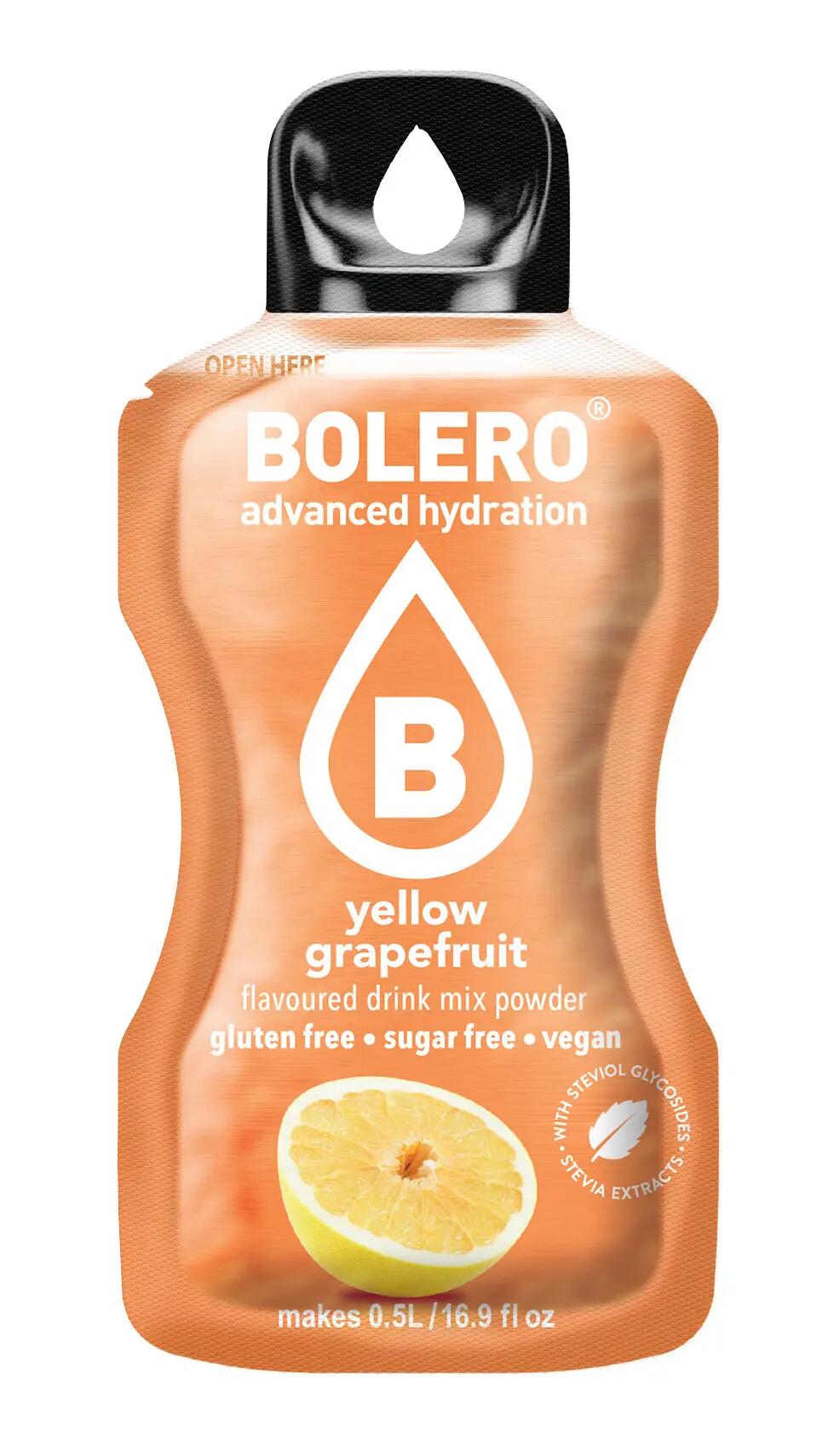 BOLERO sticks Yellow Grapefruit - 4 x (24 x 3g) 1/1