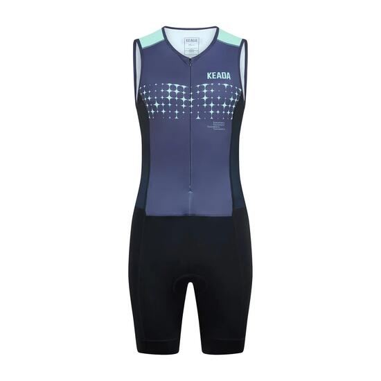 Systematic Four Triathlonanzug Damen Ärmellos Grün