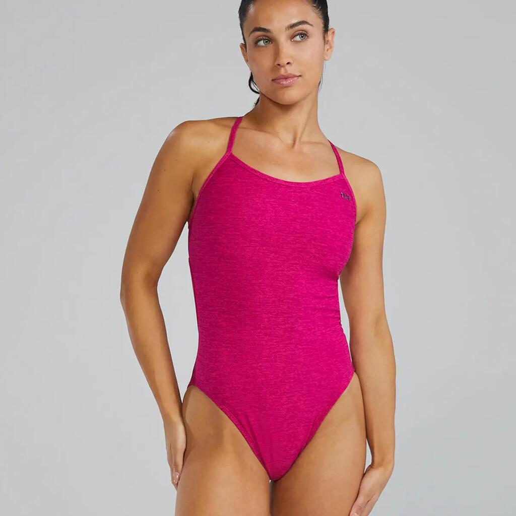 TYR Lapped Trinityfit Swimsuit Bright Blue UK 28