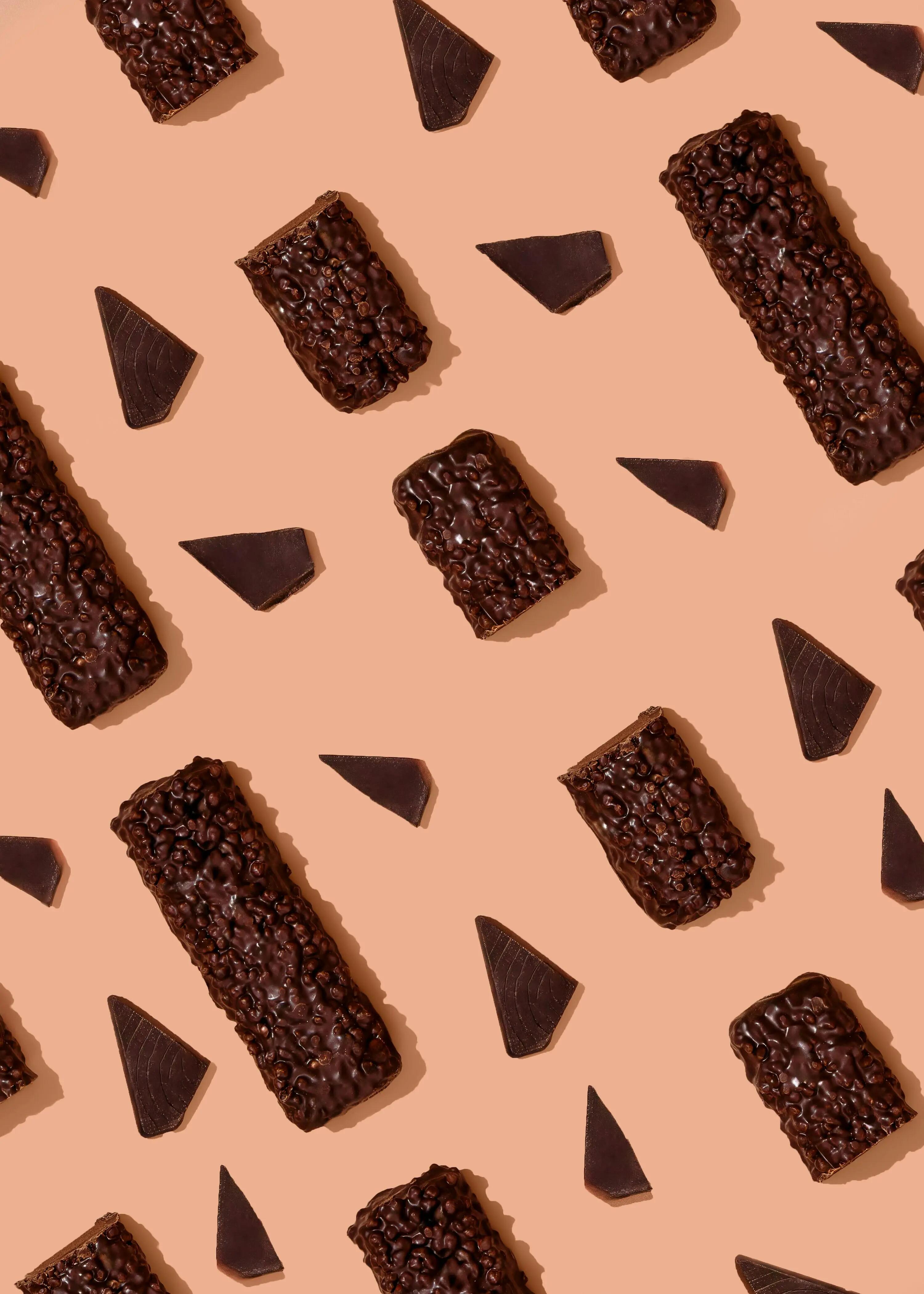 Barretta proteica - snack - unisex - crunchy al cioccolato fondente - 12 x 60 g 5/7