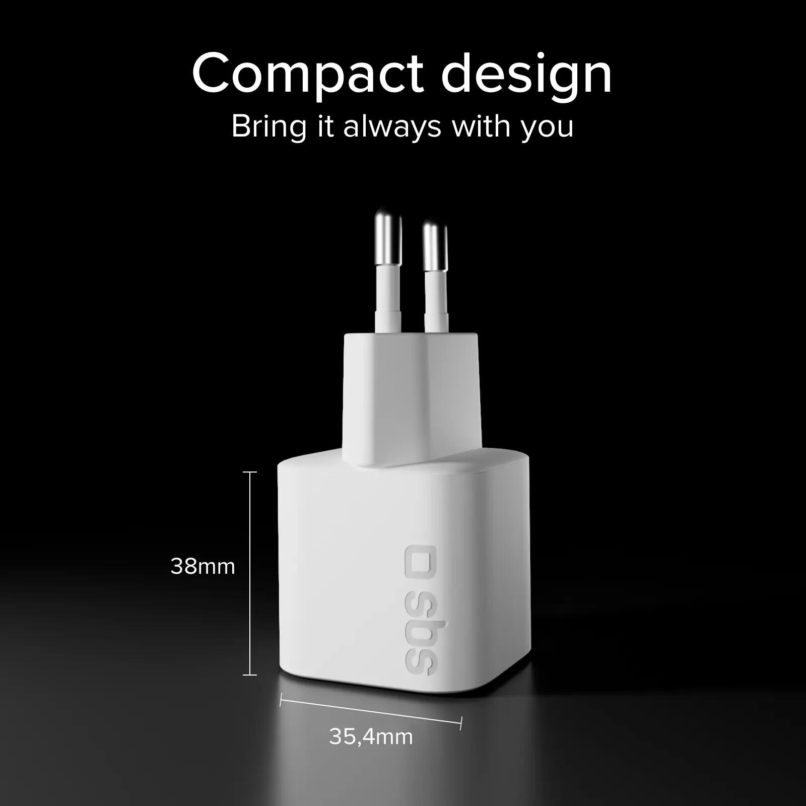 Compacte USB-C-wandlader met 30W, Power Delivery 3.0 en PPS. 6/7