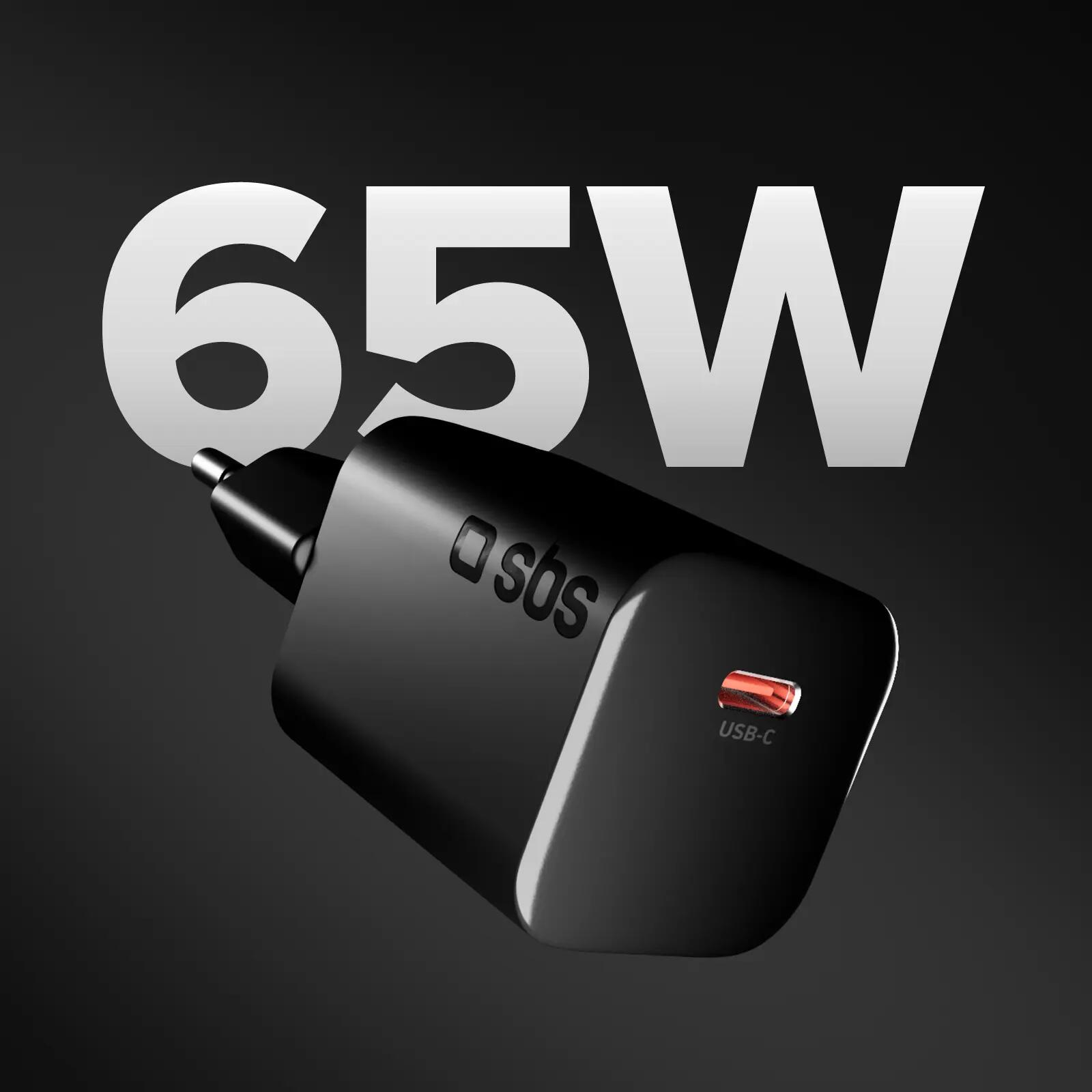 Chargeur mural USB‑C 65W GaN Power Delivery 3.0 2/7