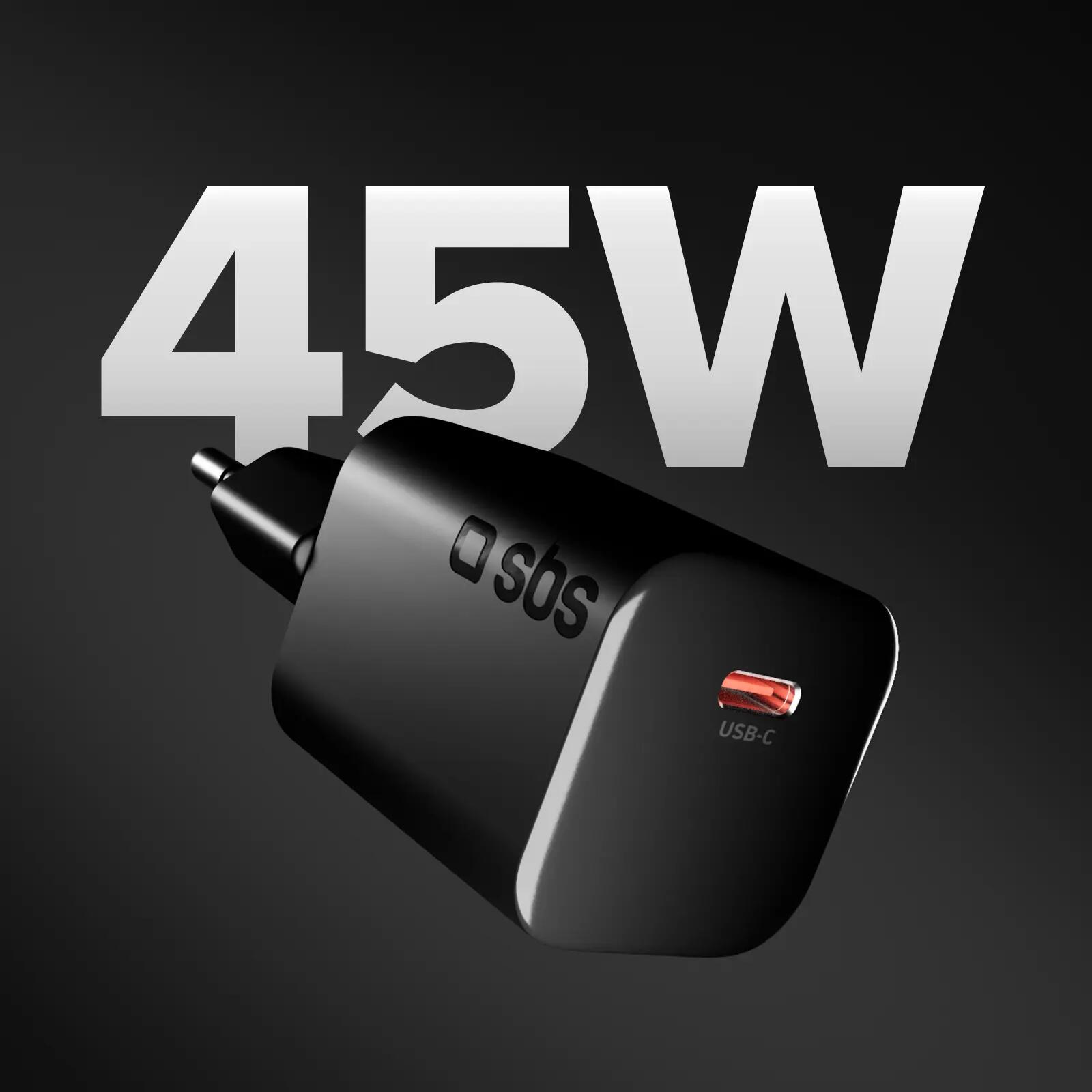 Chargeur mural USB-C ultra-compact 45 W avec Power Delivery 3.0 et PPS 2/7