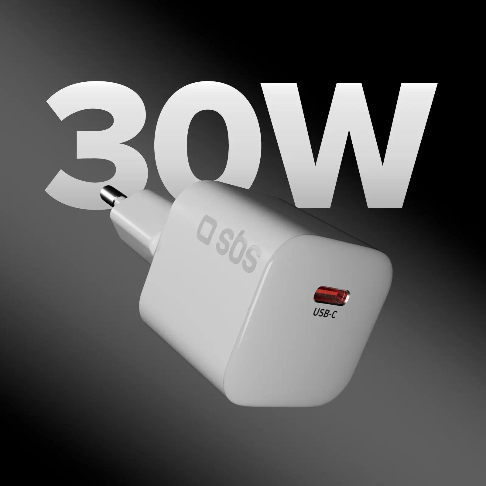 Compacte USB-C-wandlader met 30W, Power Delivery 3.0 en PPS. 2/7