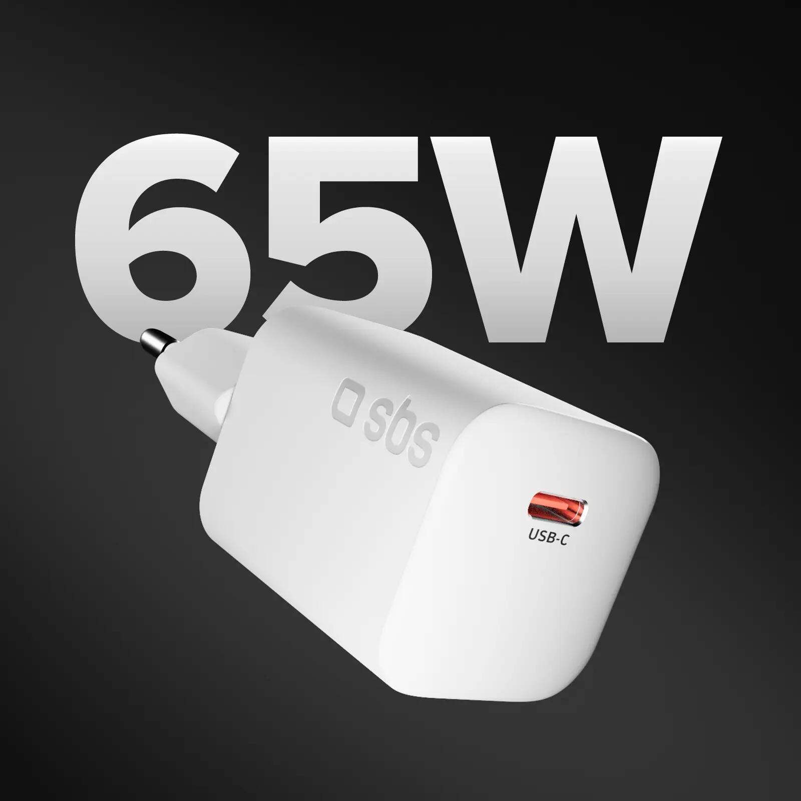 USB-C 65W GaN-wandlader met Power Delivery 3.0 en programmeerbare voeding 2/7