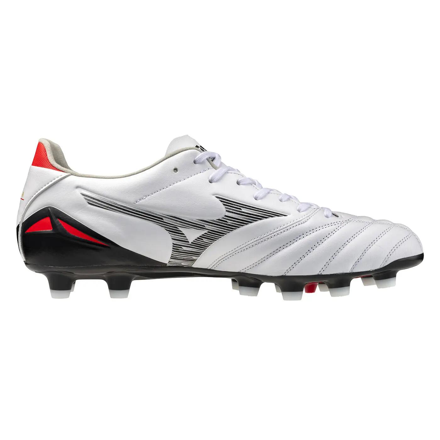 Scarpe da calcio Mizuno Morelia Neo IV Pro Bianco, nero e rosso 3/7