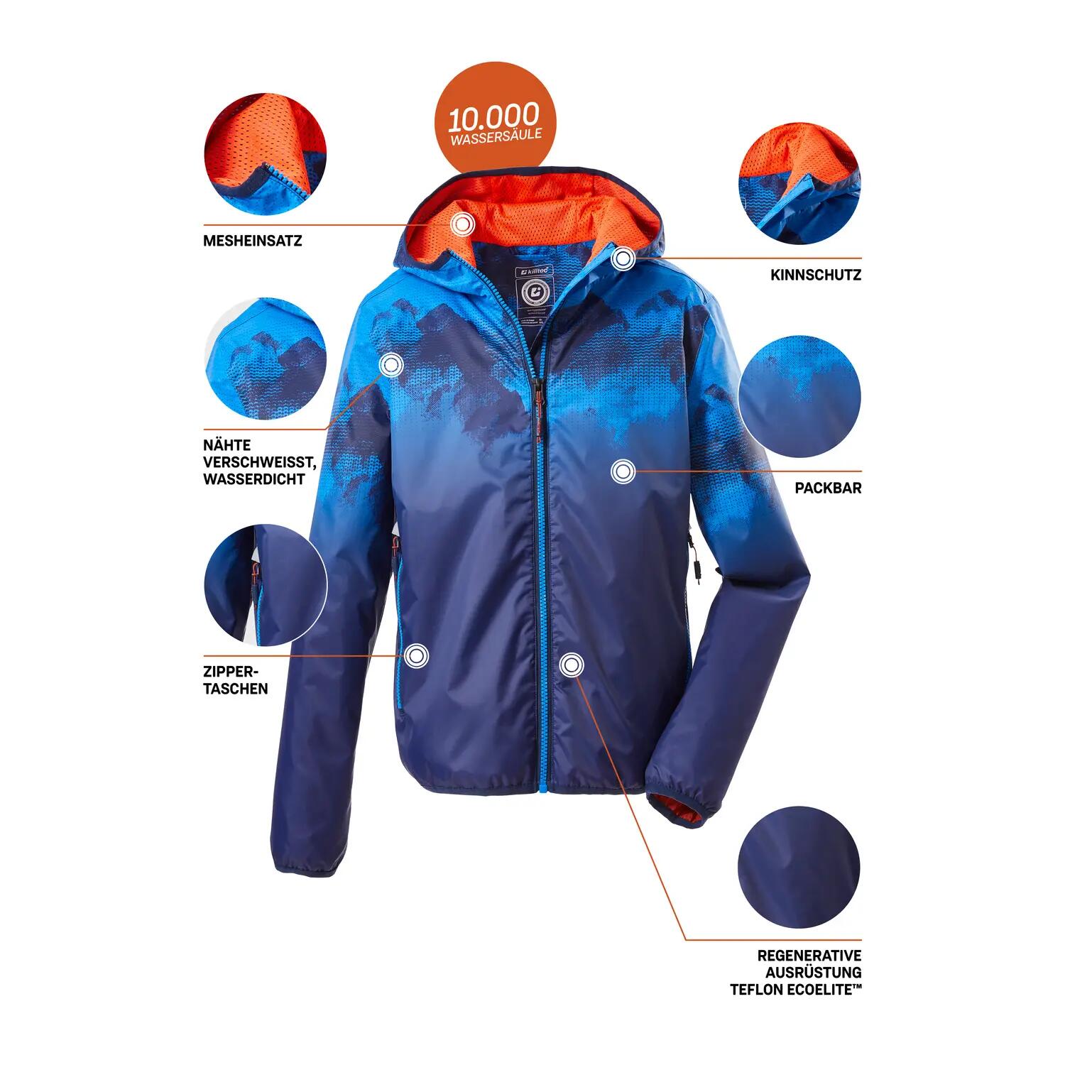 Jungen, Kinder Outdoorjacke Lyse 9/11