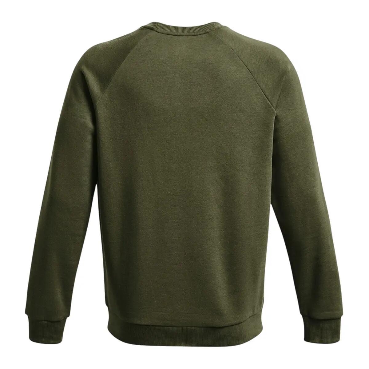 Sweatshirt Rundhalsausschnitt für Herren Grün 3/6