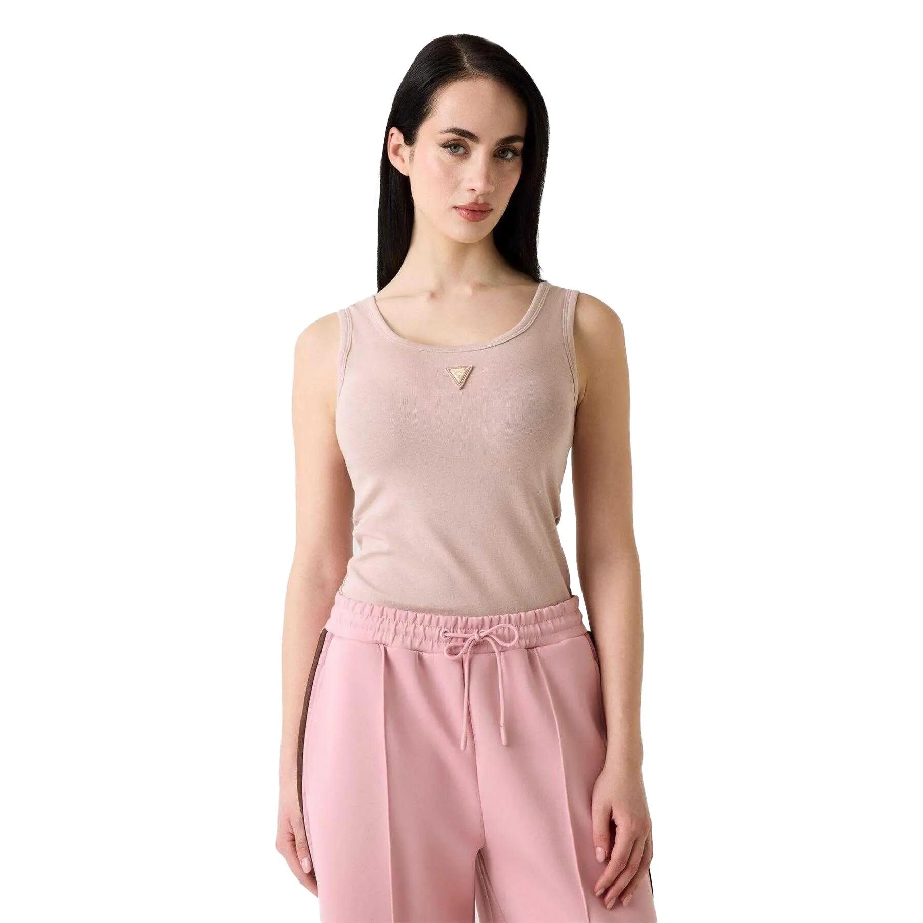 Guess Womens/Ladies Olympe Triangle Logo Tank Top