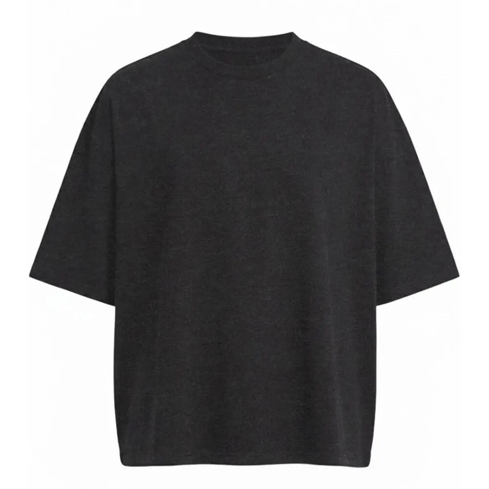 Awdis Mens Boxy Heavyweight Cropped T-Shirt
