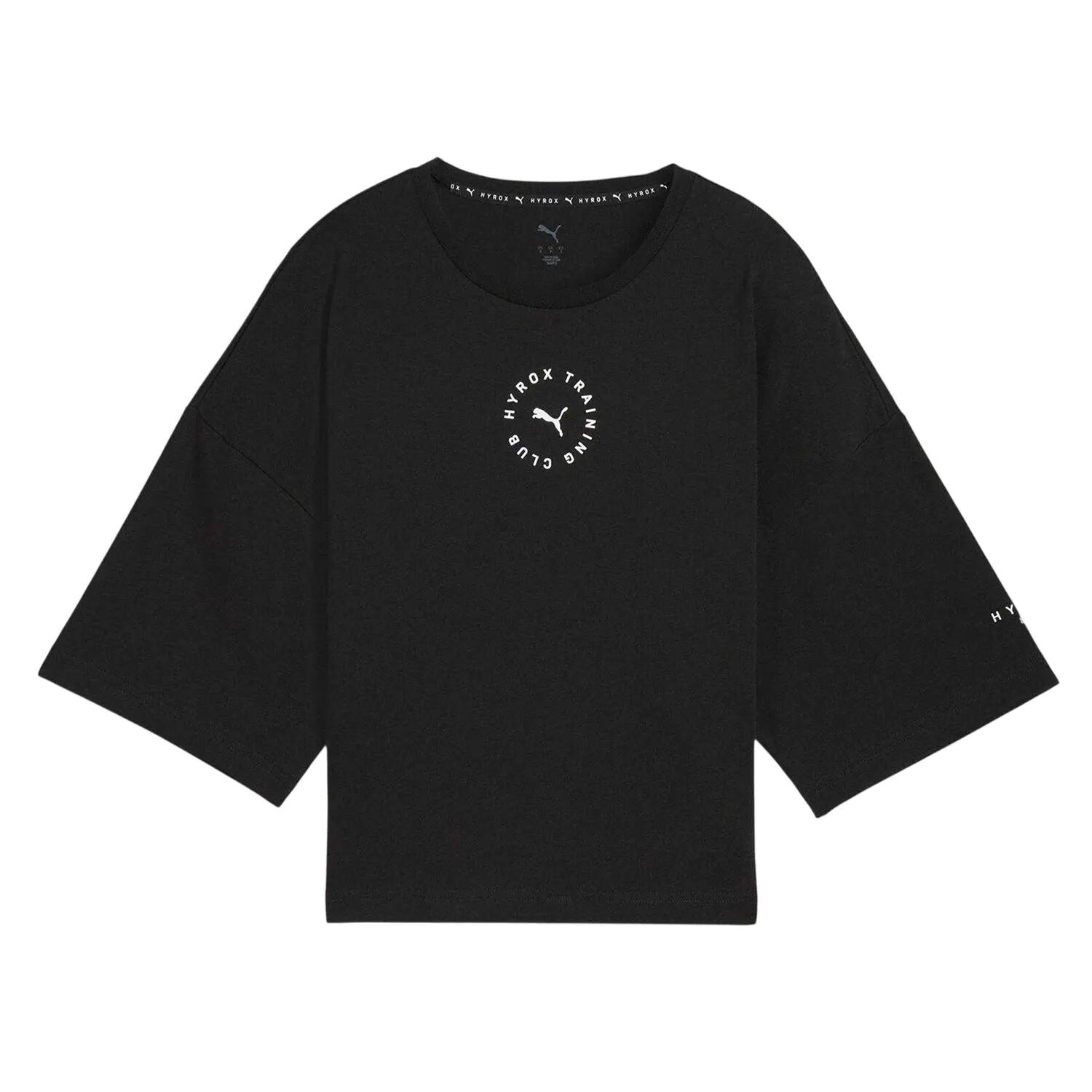 Puma Womens/Ladies Hyrox Graphic Print Cropped T-Shirt