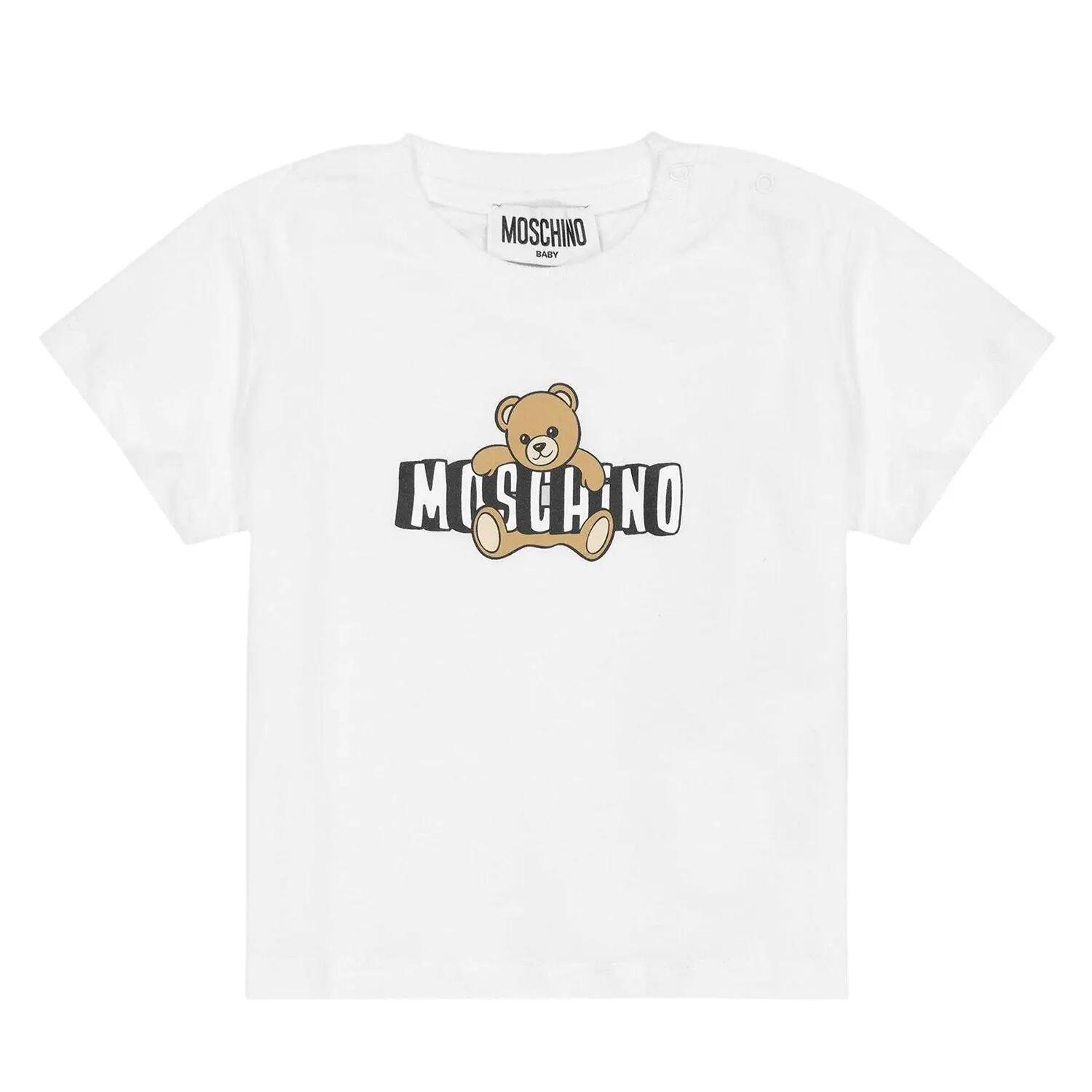 Moschino Childrens/Kids Bear Logo T-Shirt