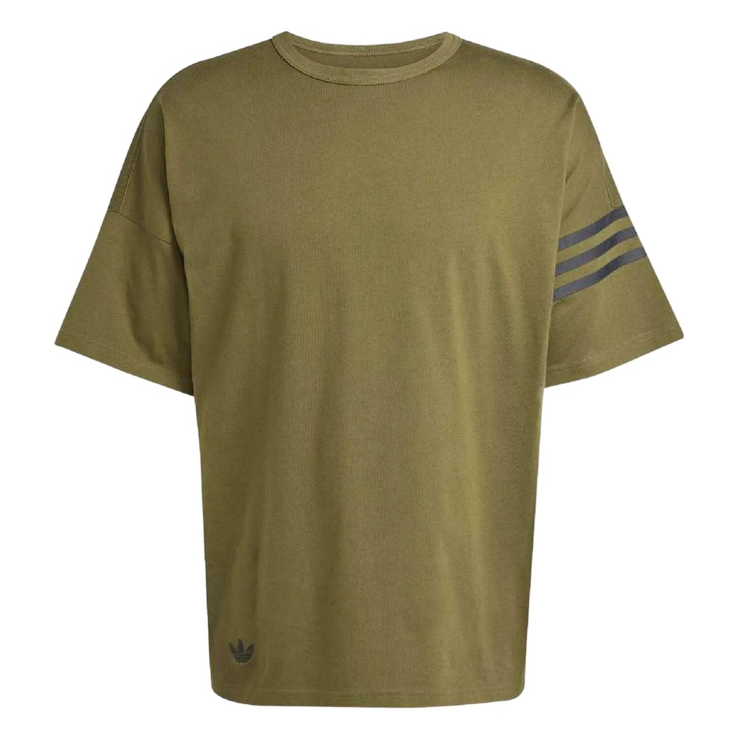 Adidas Mens Neuclassics 3 Stripes T-Shirt