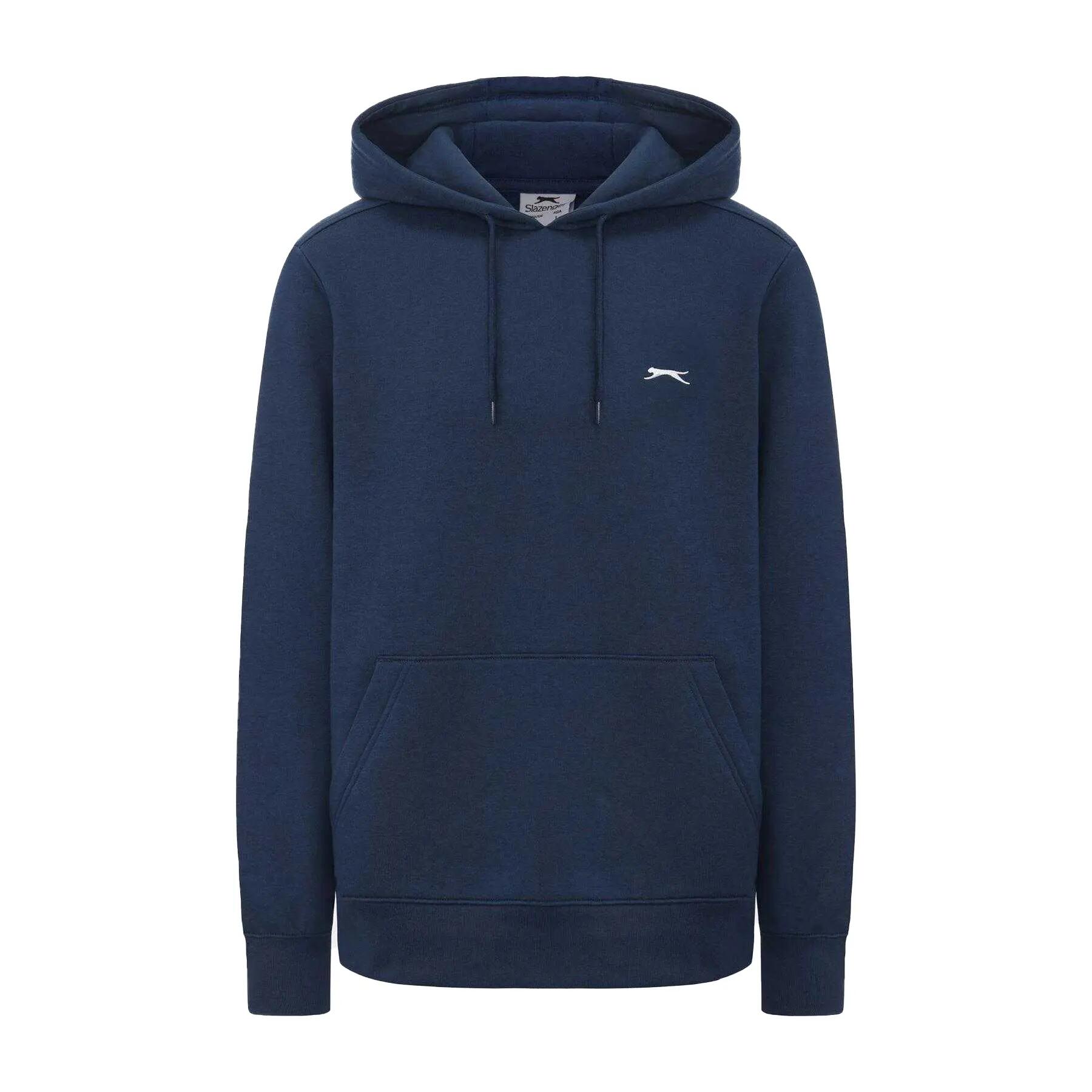 Slazenger Mens Embroidered Logo Fleece Hoodie