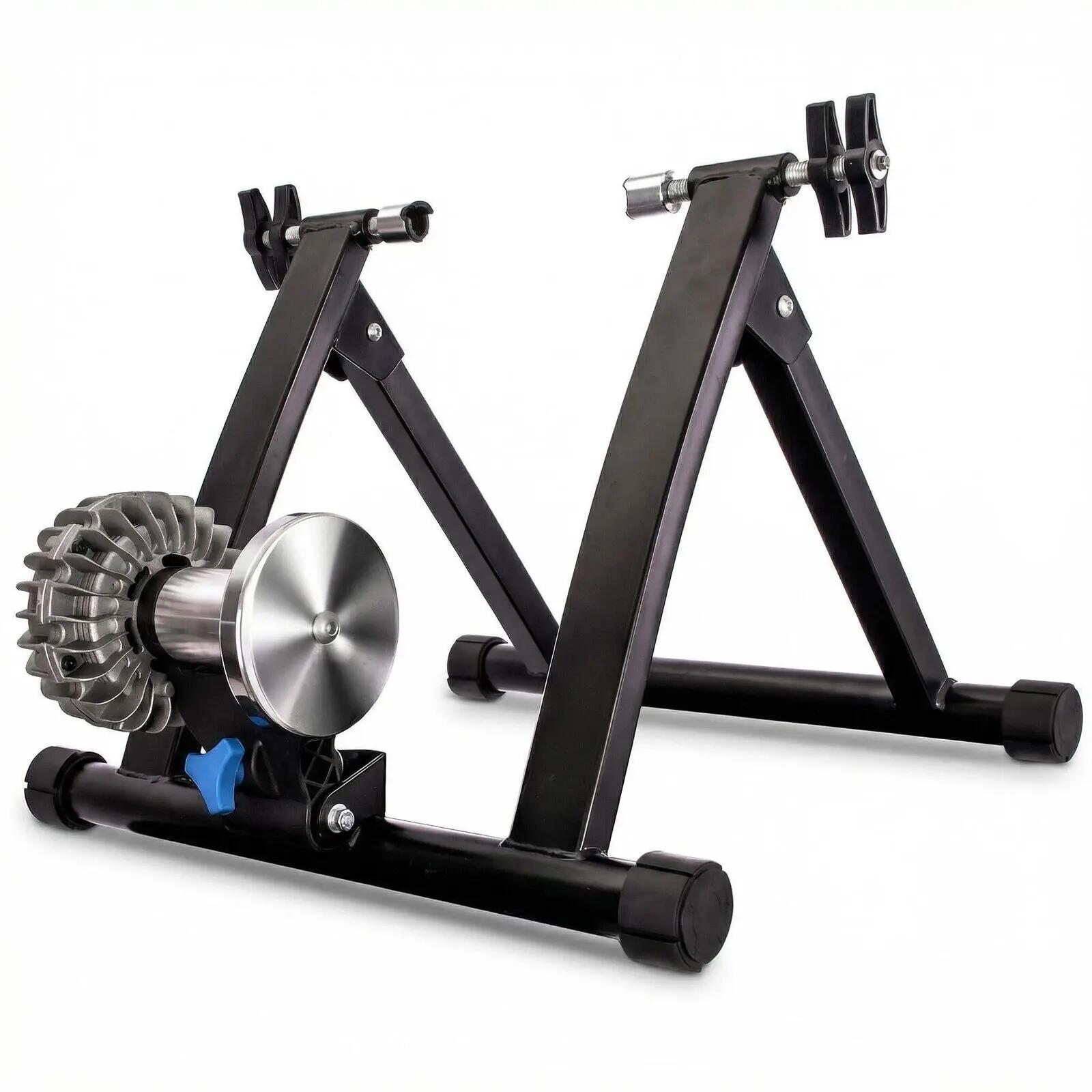 FitnessLab Fluid Bike Trainer Stand | Indoor Bicycle Exerciser for 26-28" Wheels