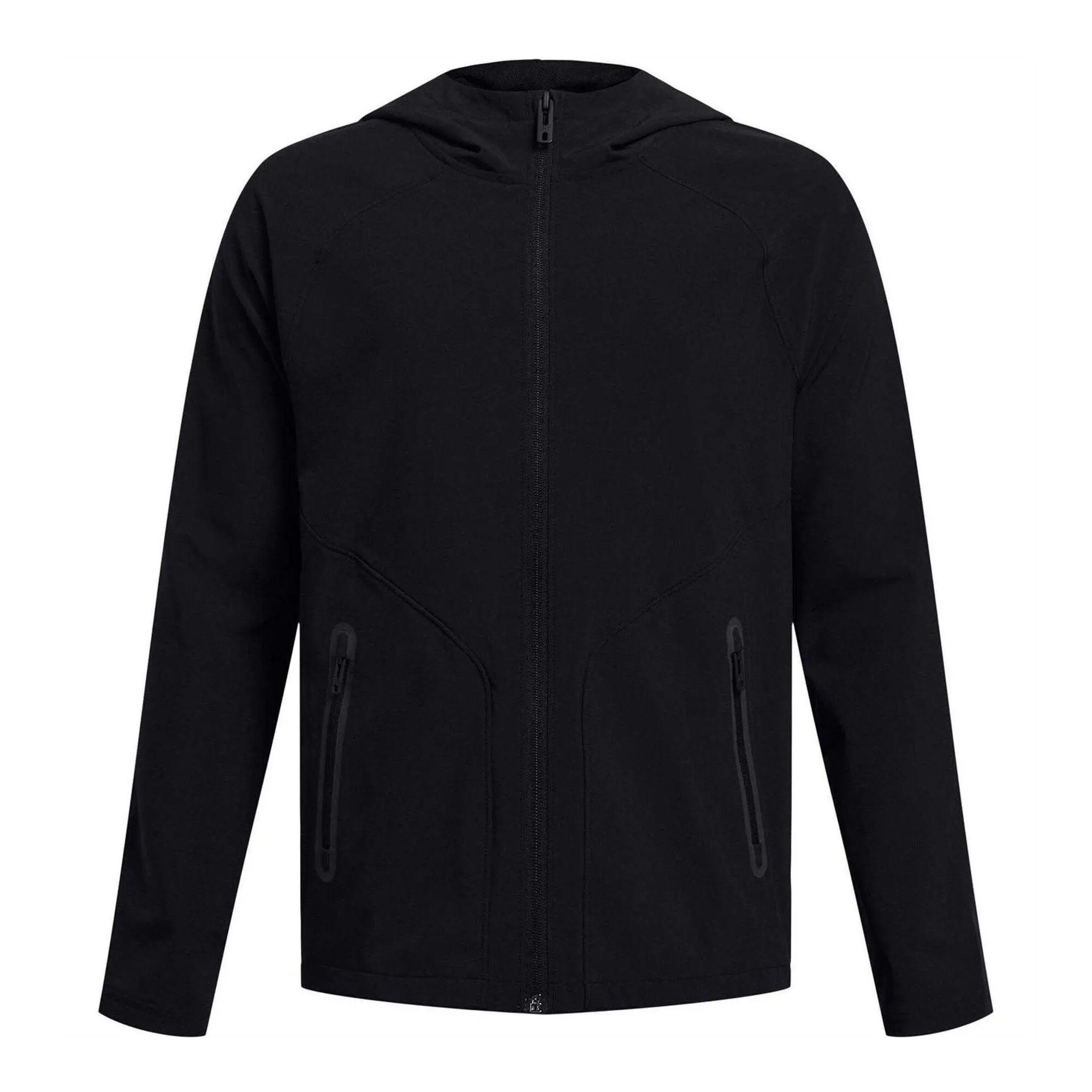 Under Armour Boys Solid Regular Hooded Jacket