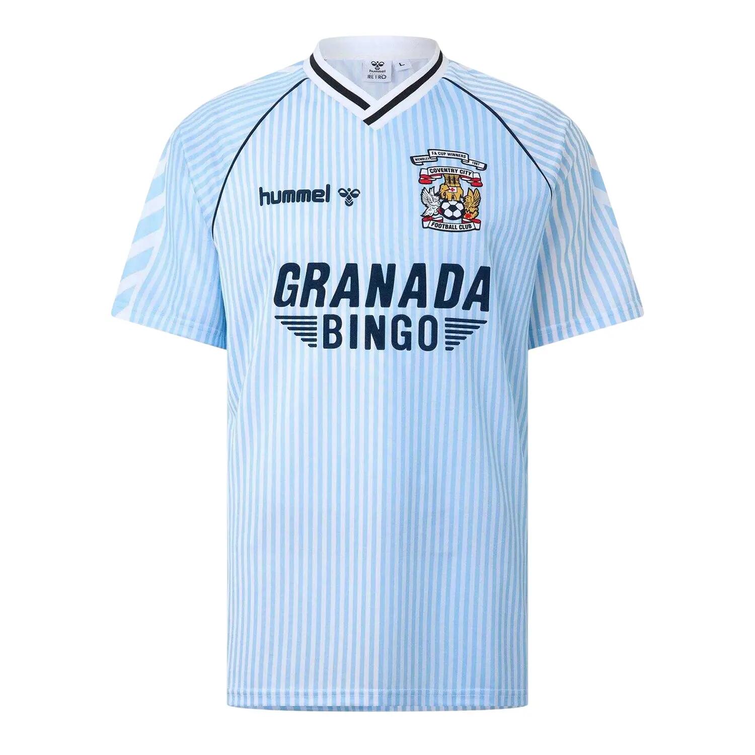 Hummel Unisex Adult 1987 Coventry City FC Football Shirt