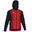 Chaqueta con capucha Hombre Joma Supernova negro rojo