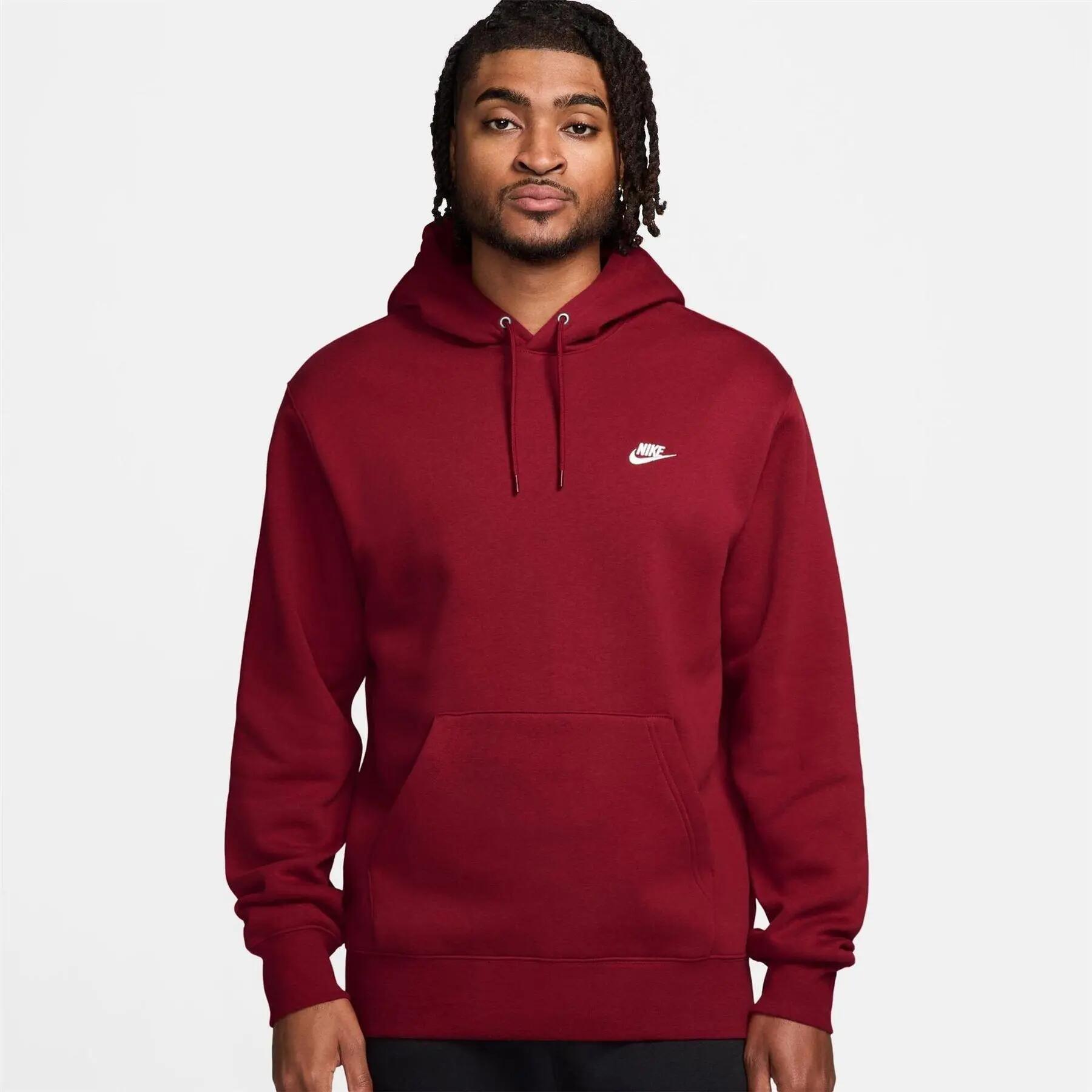 Nike Mens Club Fleece Pullover Hoodie
