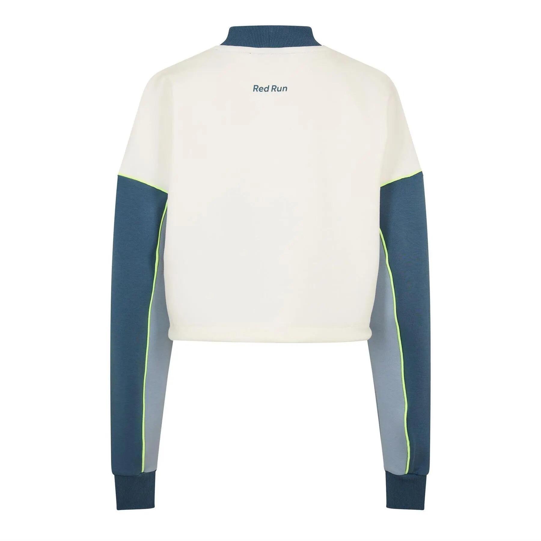 Red Run Womens/Ladies Cotton Blend Cropped Sweatshirt