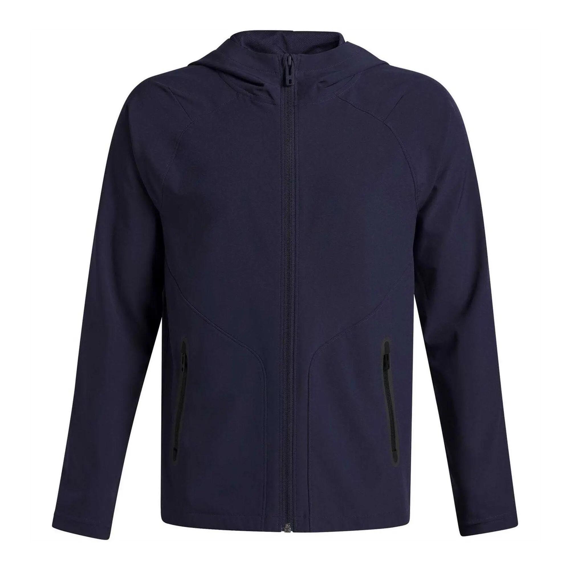 Under Armour Boys Solid Regular Hooded Jacket