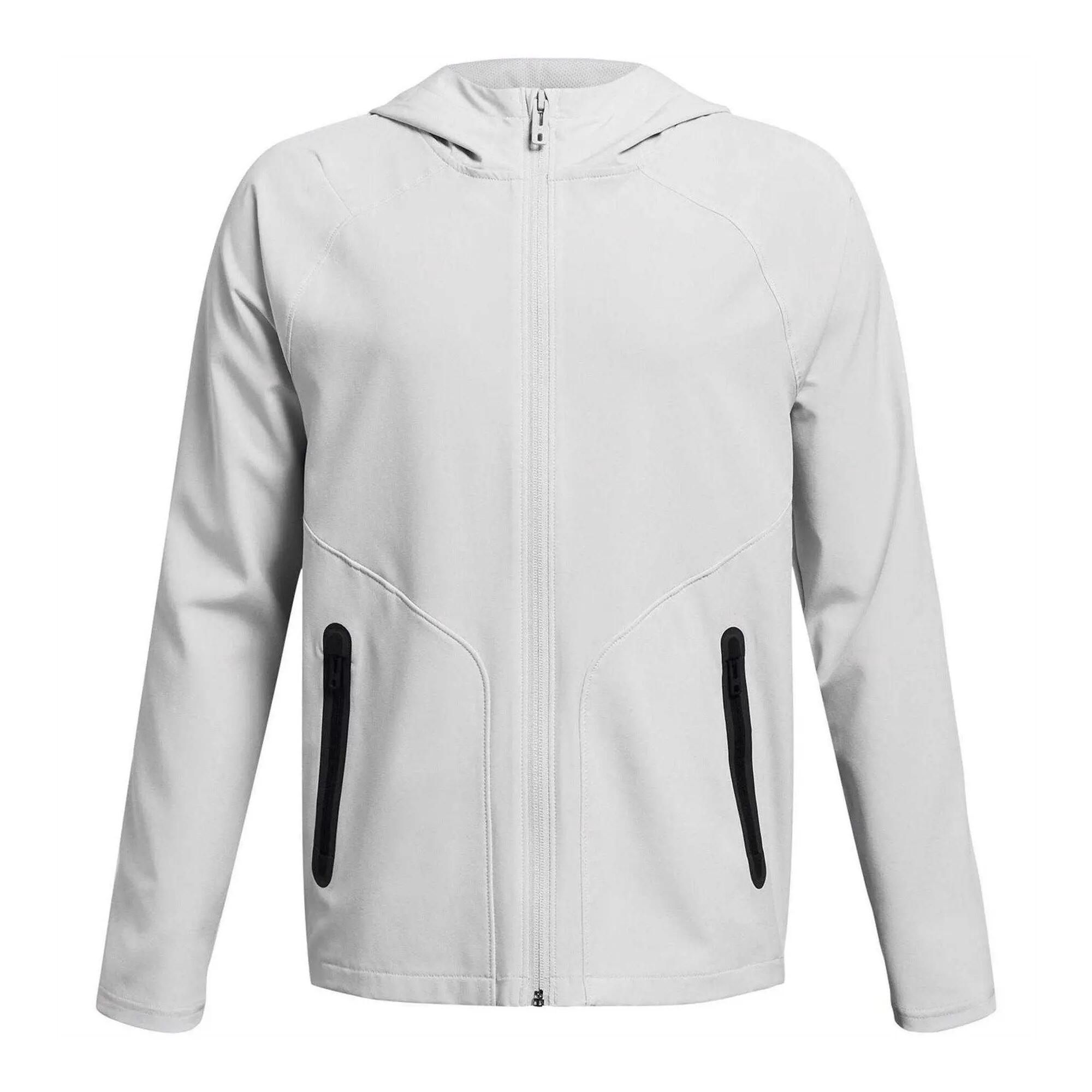 Under Armour Boys Solid Regular Hooded Jacket