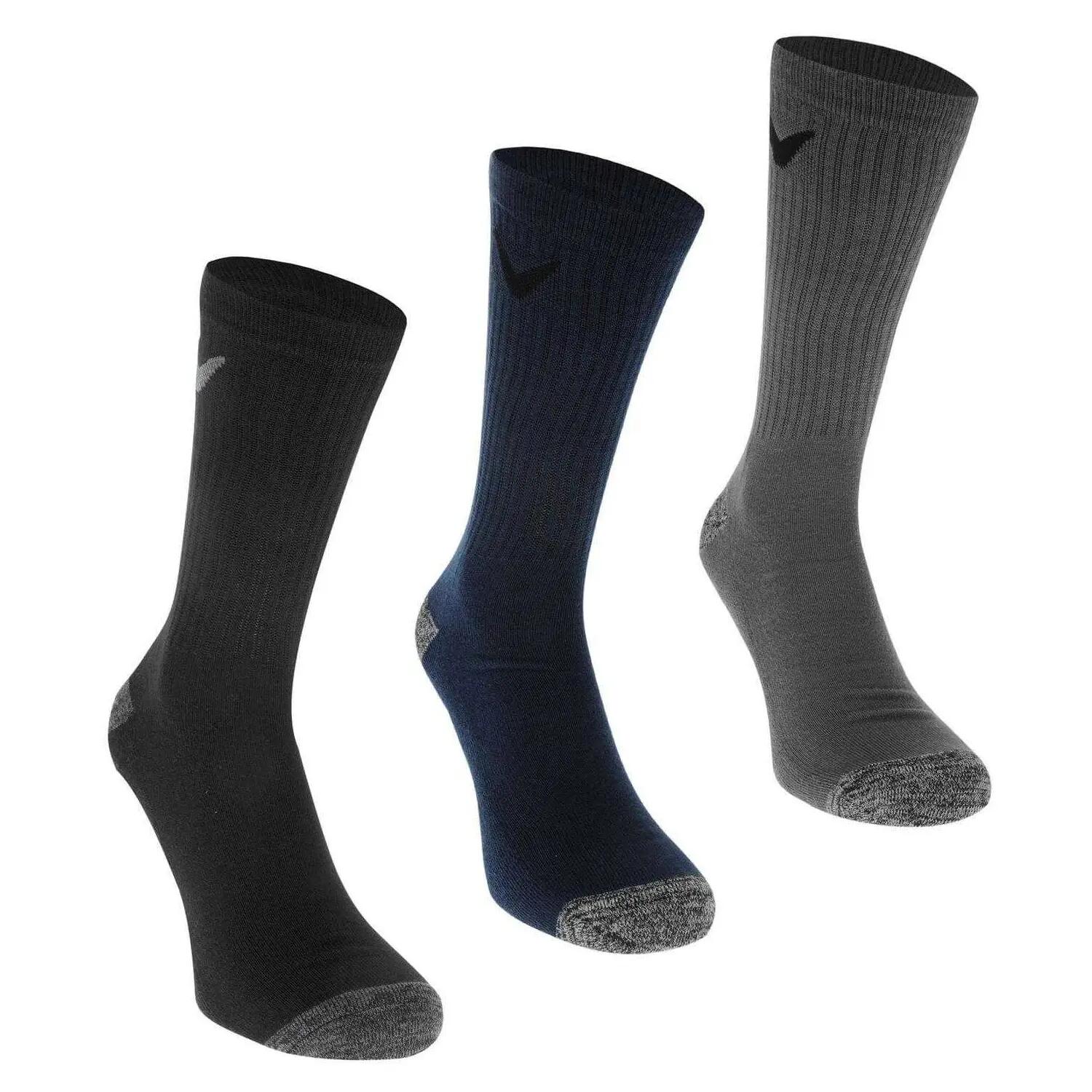 Callaway Mens Cushioned Crew Socks (Pack of 3)