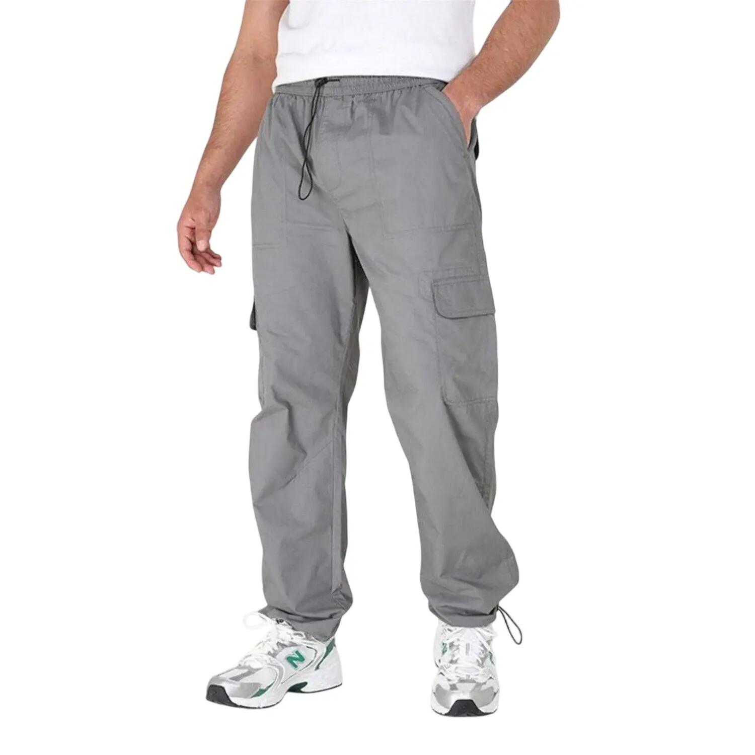 Brave Soul Mens Cotton Cargo Trousers