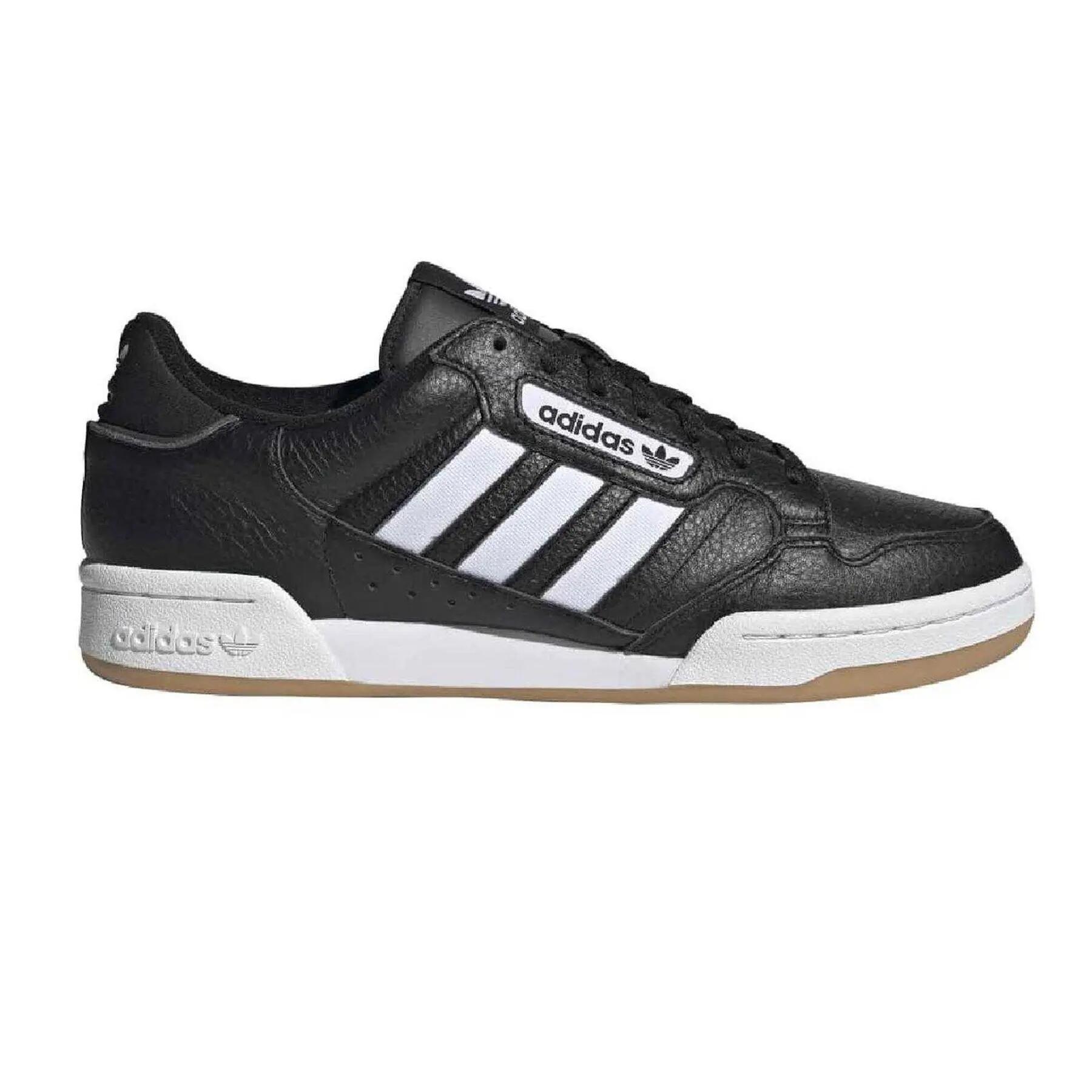 Adidas Mens Continental 80 Stripes Leather Trainers