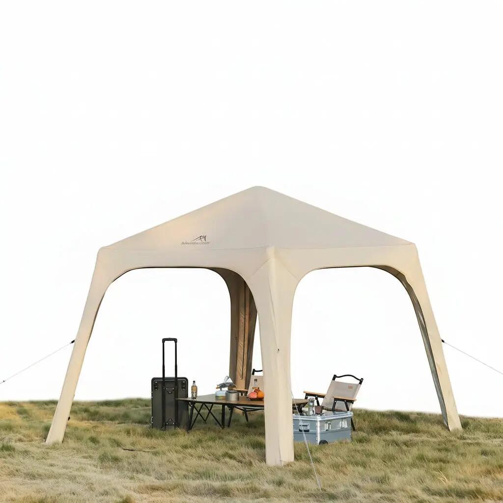 Inflatable Camping Tent 4-6 Person Easy Setup All-Season Dome