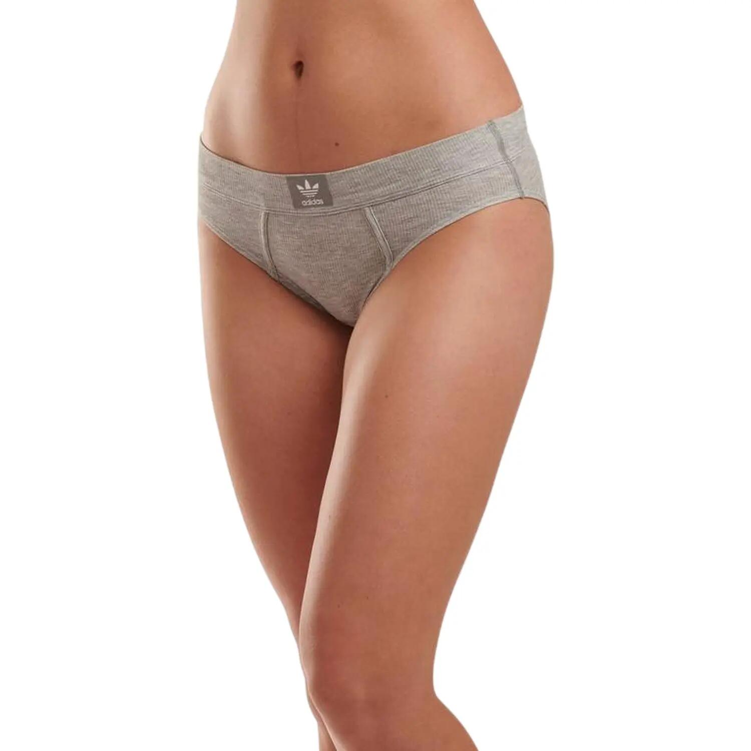 Adidas Womens/Ladies Ribbed High Waist Briefs