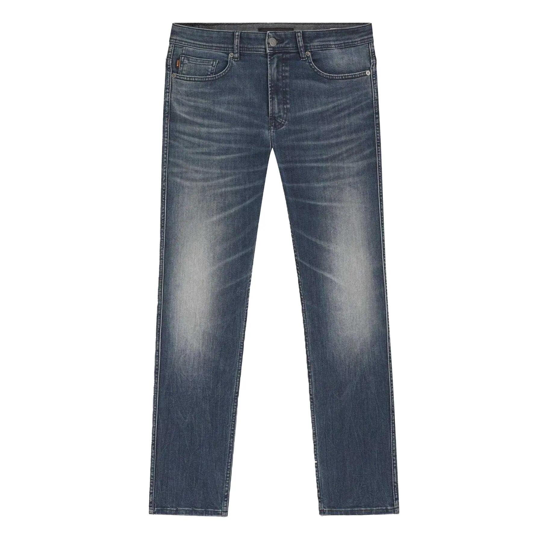 Boss Mens Delaware Denim Slim Mid Rise Jeans