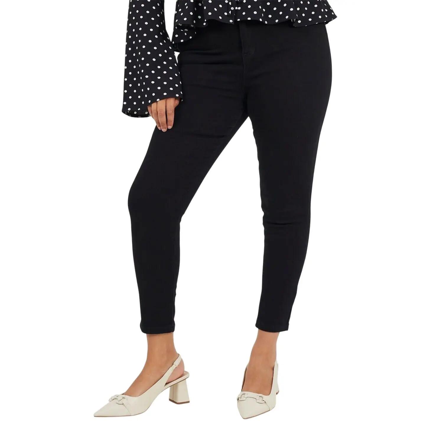 Brave Soul Womens/Ladies High Rise Skinny Jeans