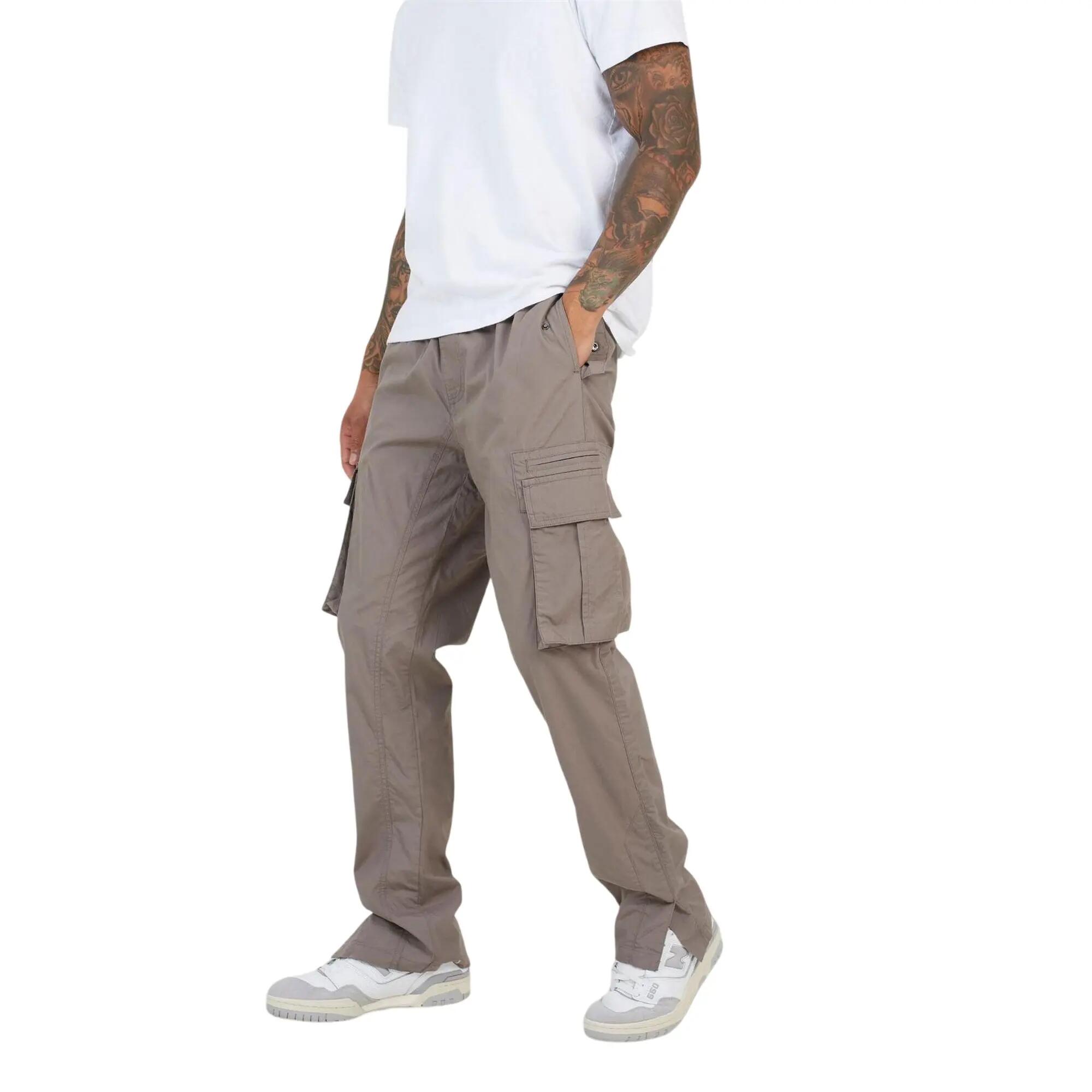 Brave Soul Mens Relaxed Fit Cargo Trousers