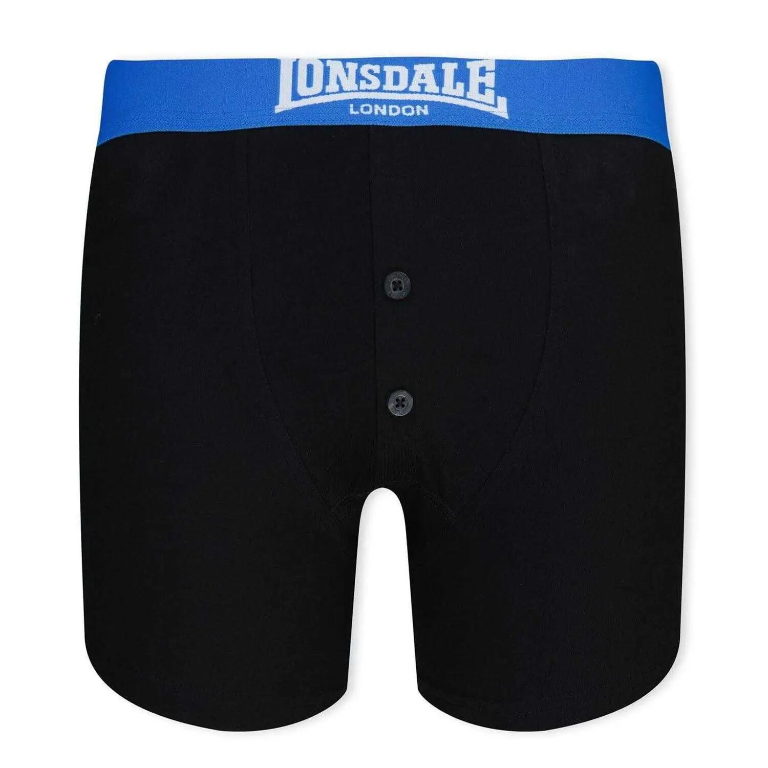 Lonsdale Boys Boxer Shorts (Pack of 2)