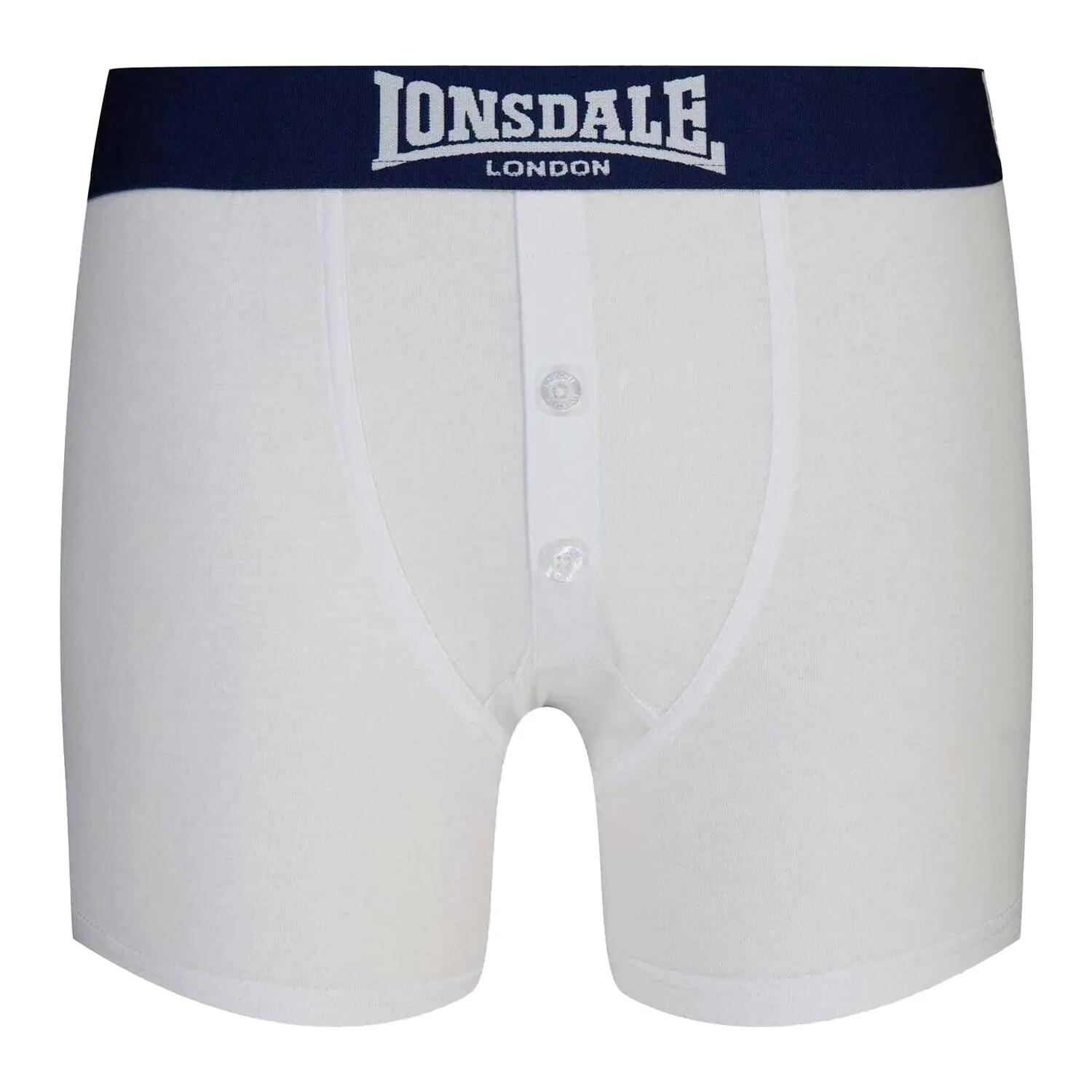 Lonsdale Boys Boxer Shorts (Pack of 2)