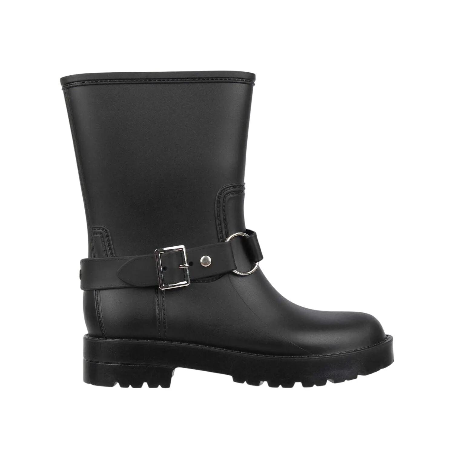 Gelert Womens/Ladies Plain Buckle Detail Wellington Boots
