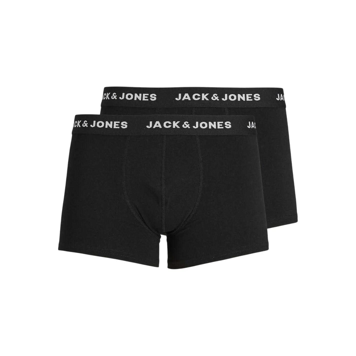 Jack And Jones Boys Jon Jersey Boxer Briefs (Pack of 2)