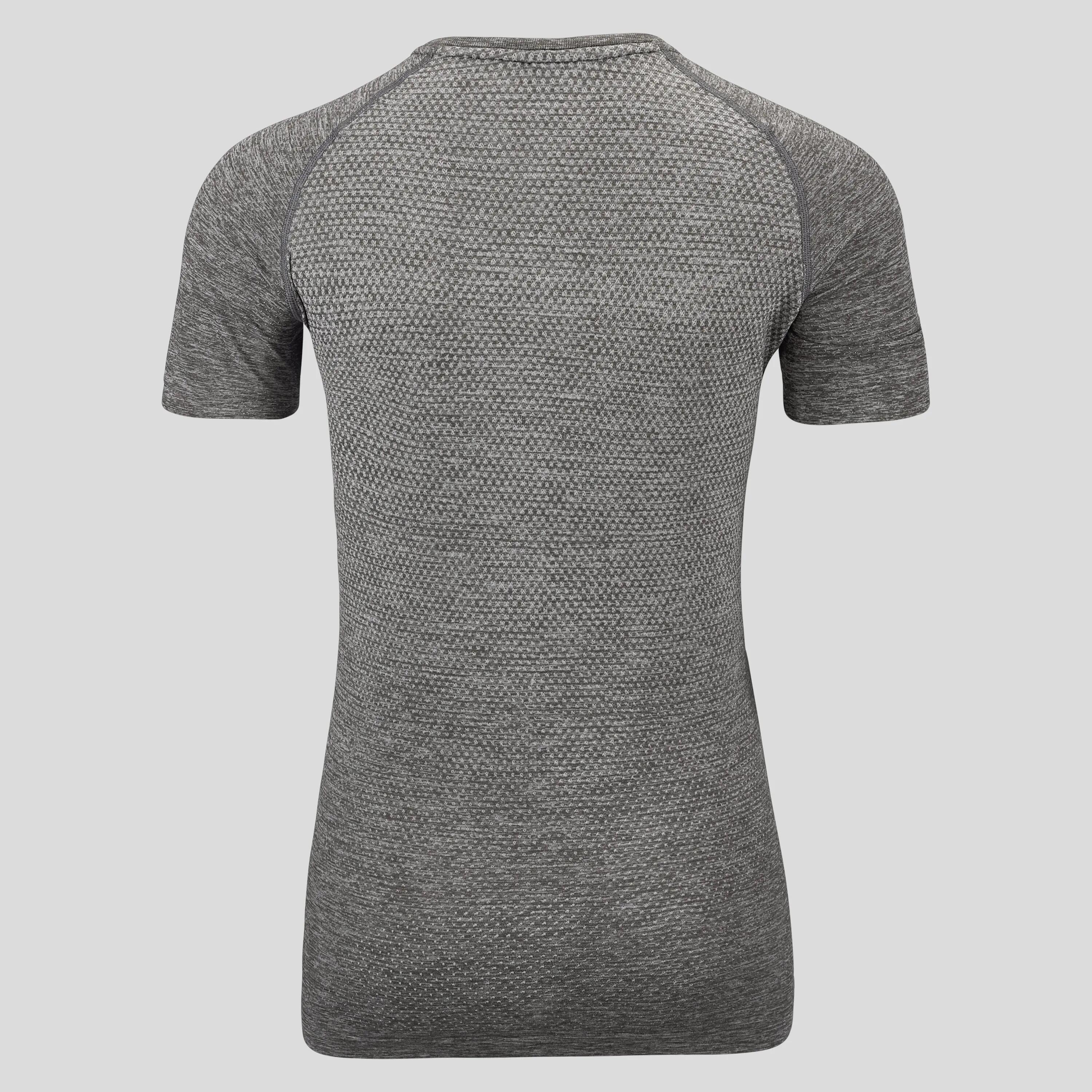 Odlo Essential Seamless Seamless Women's Short Sleeve Jersey Grey 7/7