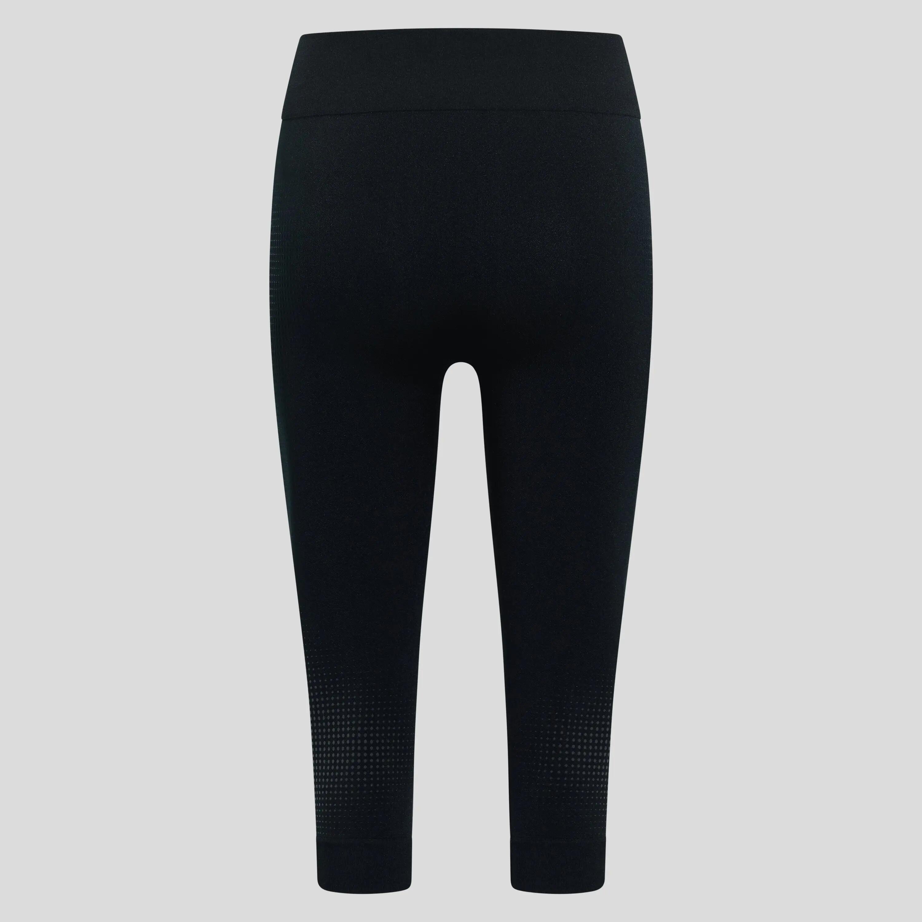 ODLO Driekwarts Broek Performance Warm ECO Sportshort ZWART - NIEUW ODLO 5/7