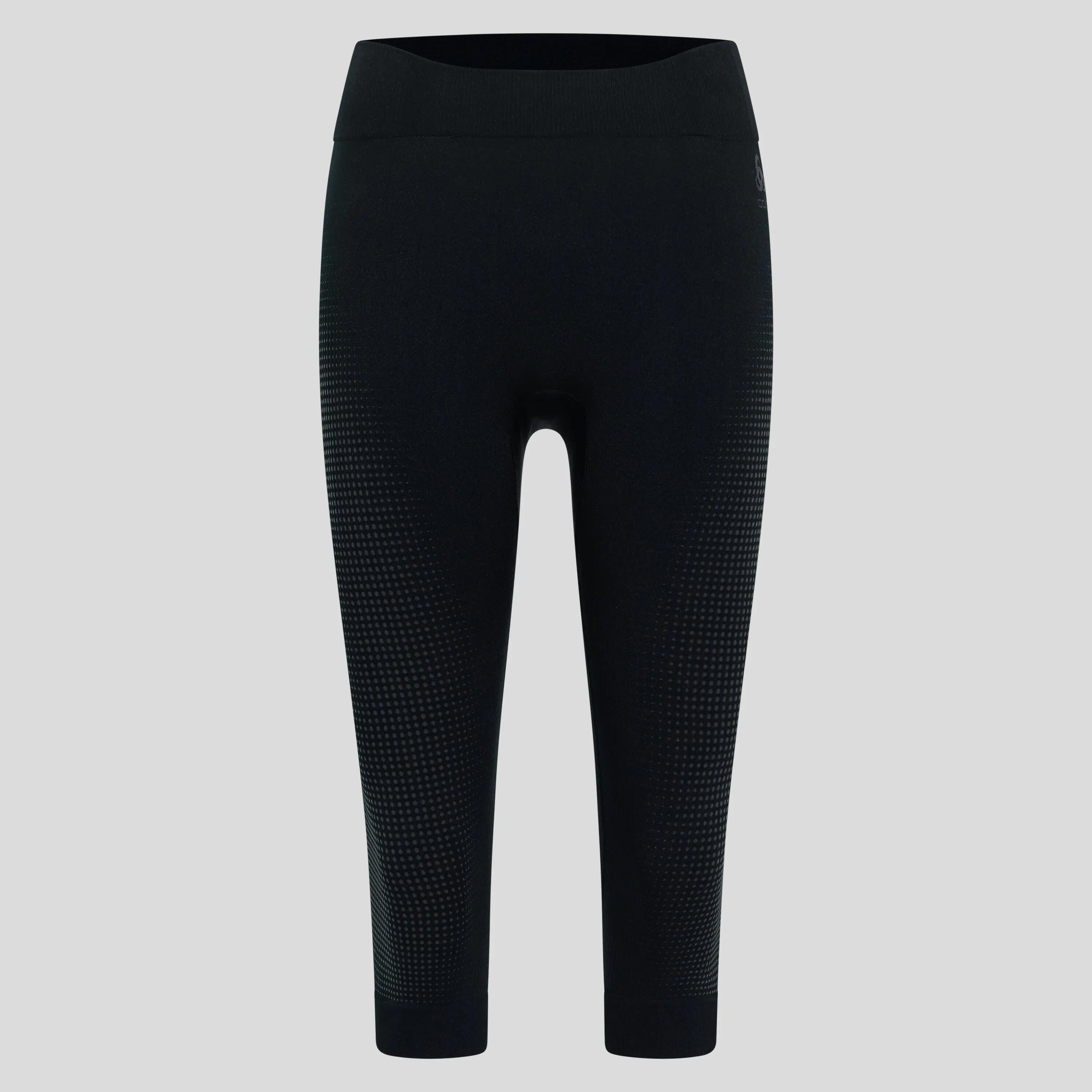 ODLO Driekwarts Broek Performance Warm ECO Sportshort ZWART - NIEUW ODLO 4/7