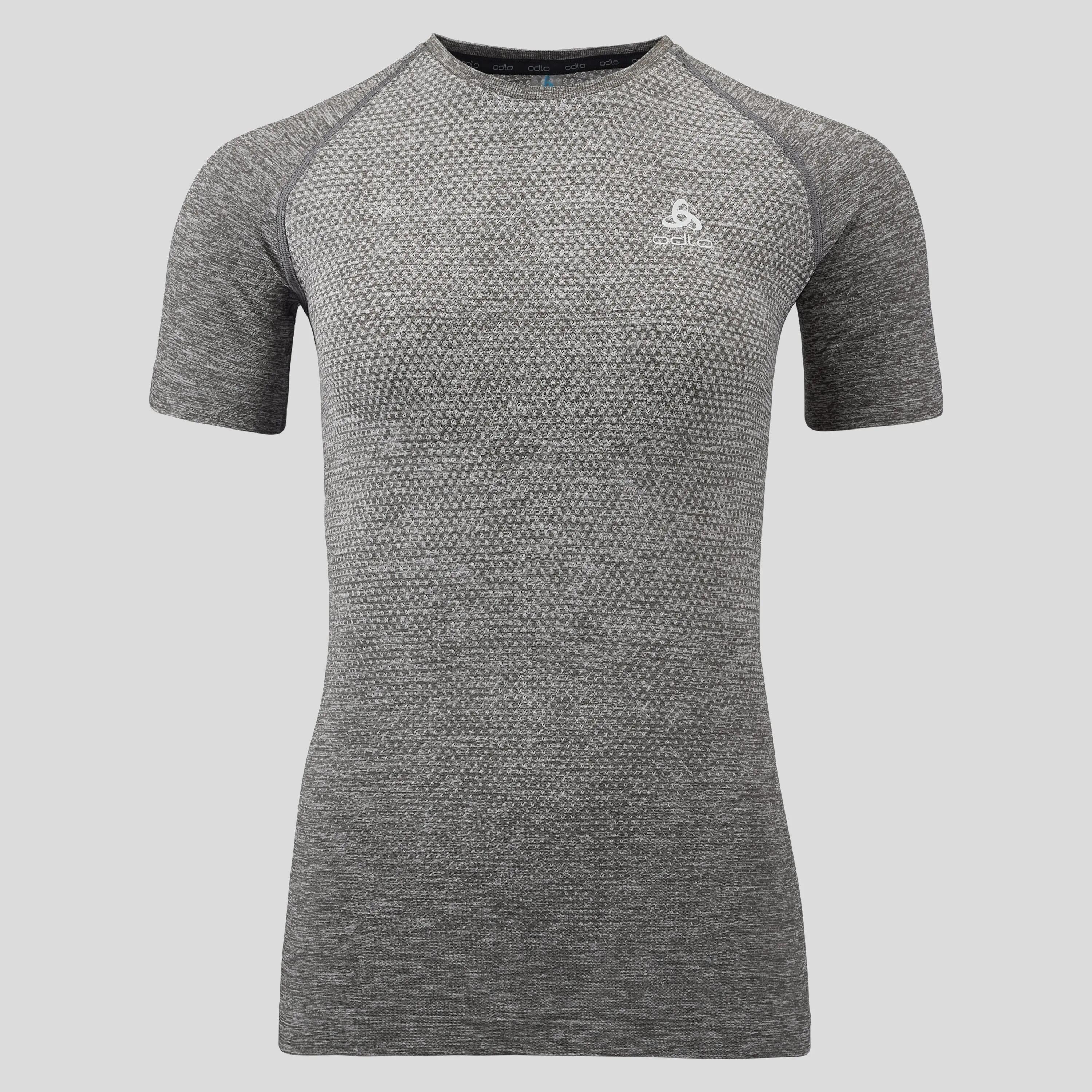 Odlo Essential Seamless Seamless Women's Short Sleeve Jersey Grey 6/7