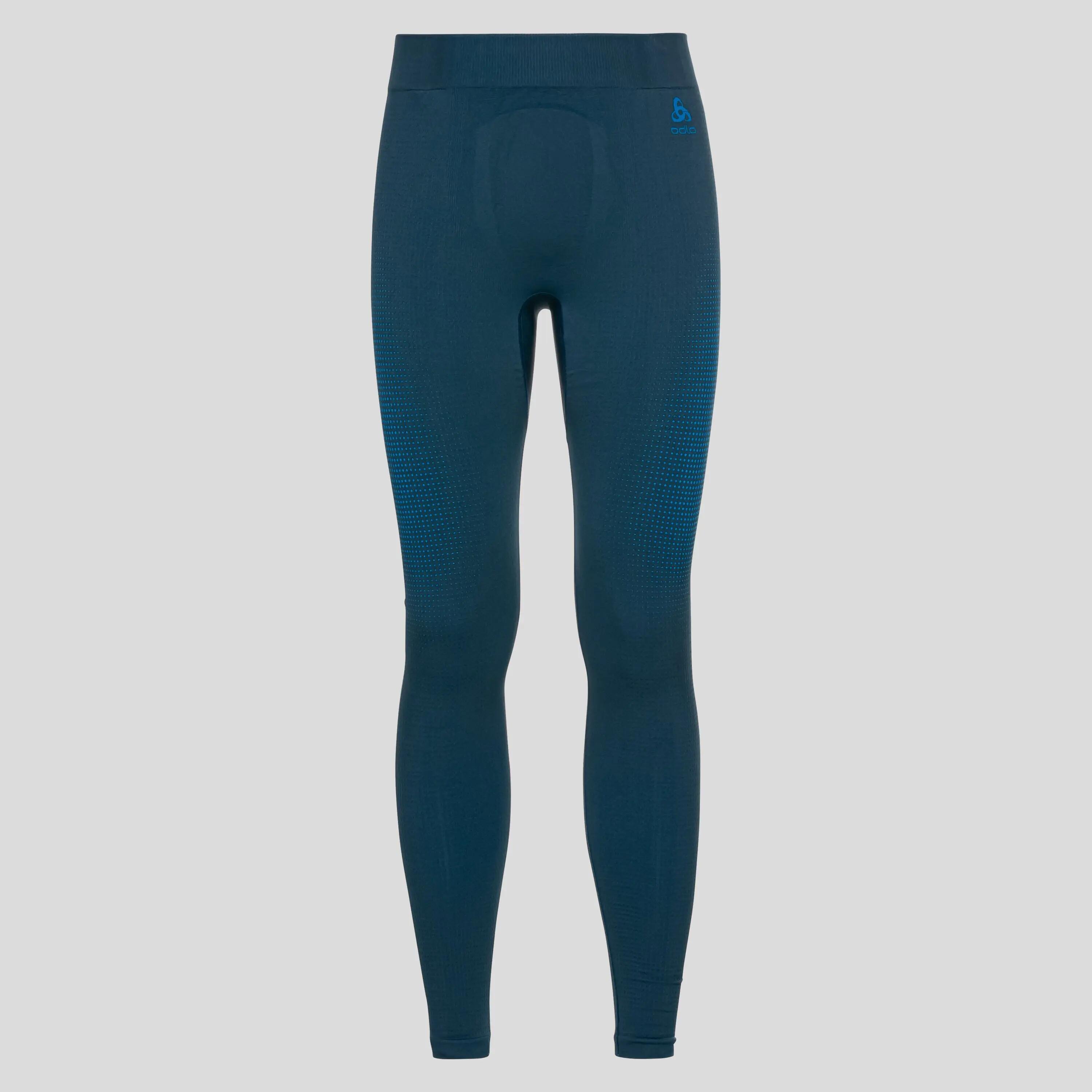 Calzamaglia lunga Odlo Performance Warm Eco Blu 5/6