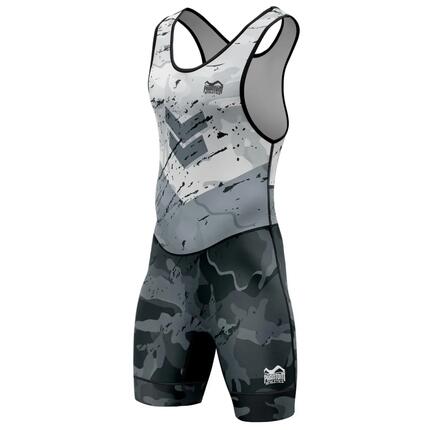 Tenue de lutte Phantom Delta Blanc/Gris/Noir XXL